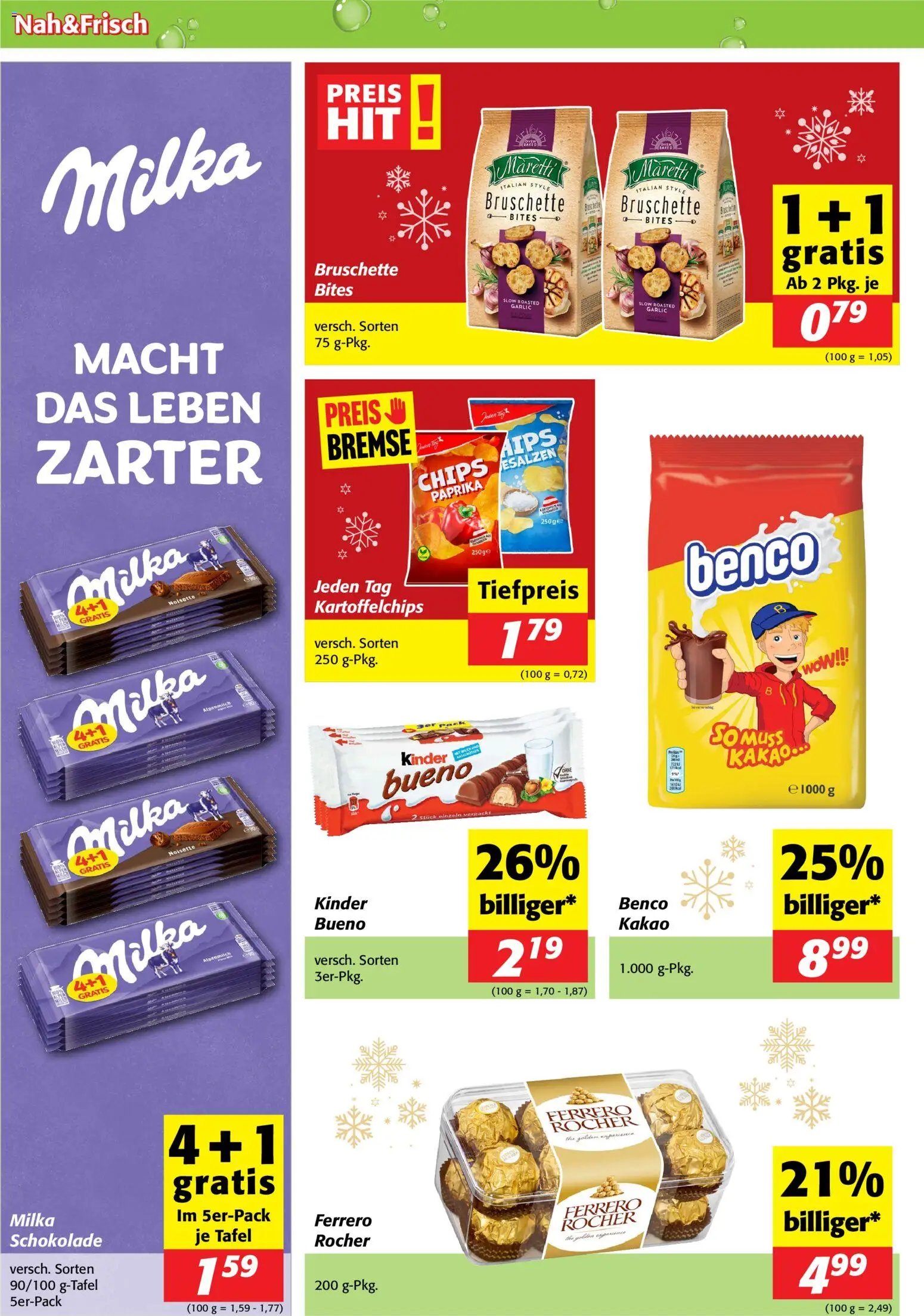 Nah und Frisch Flugblatt