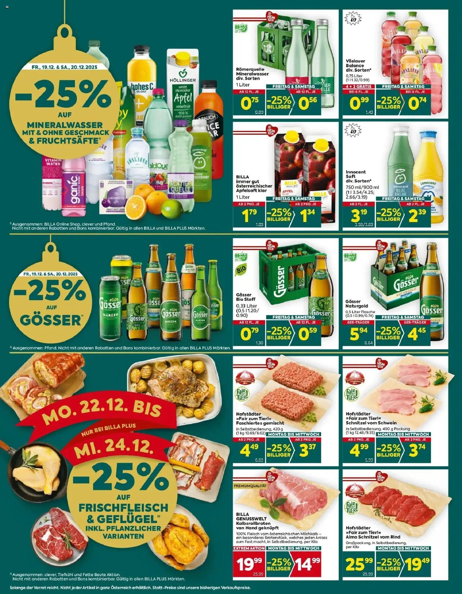 Billa Plus Flugblatt - Steiermark