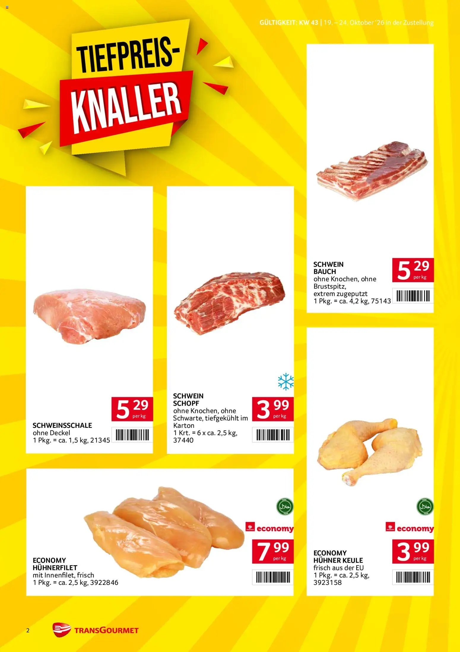 Transgourmet Flugblatt