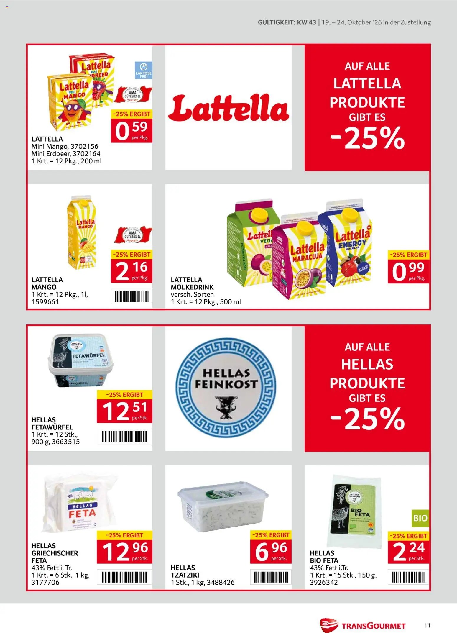 Transgourmet Flugblatt