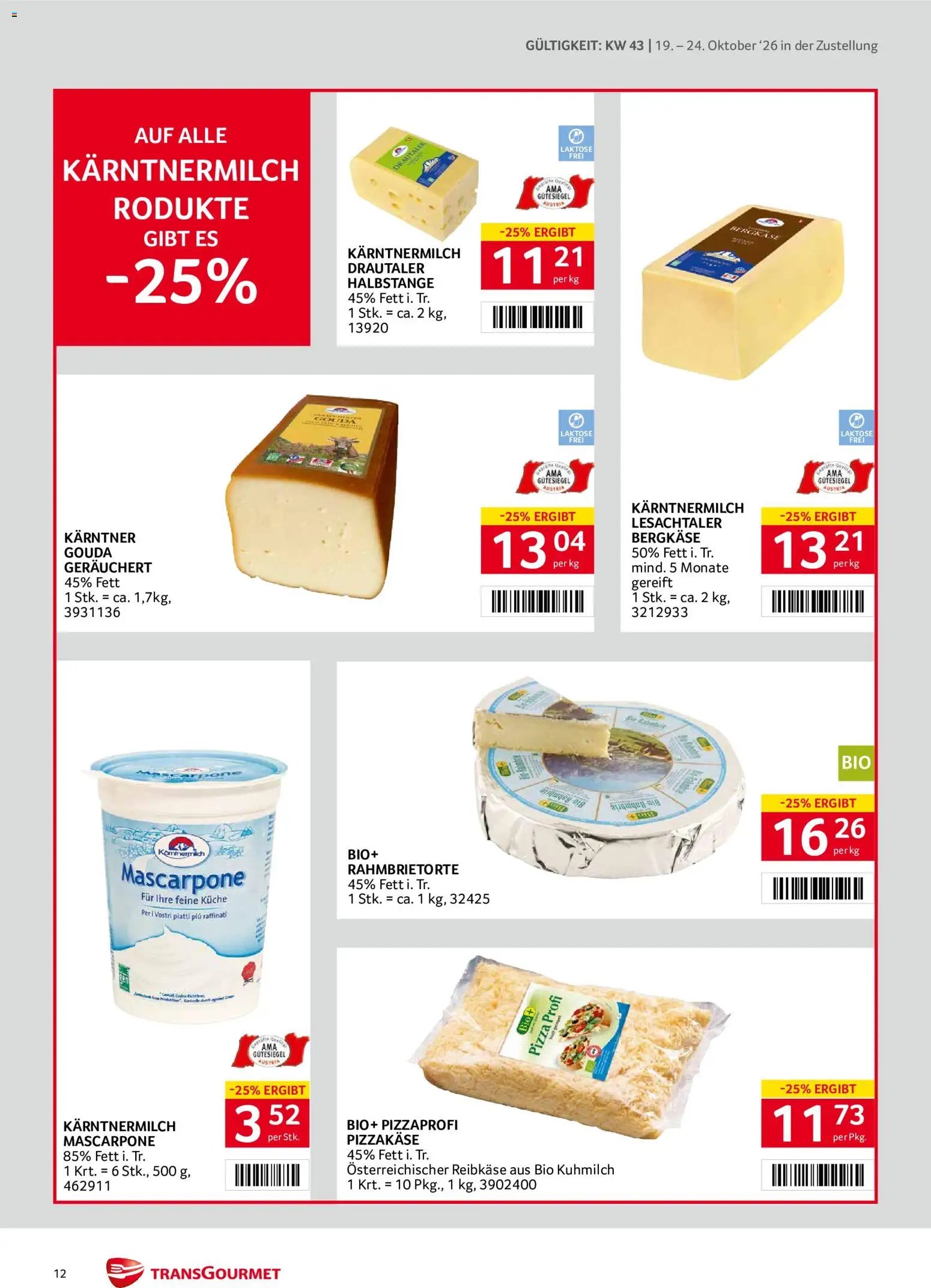 Transgourmet Flugblatt