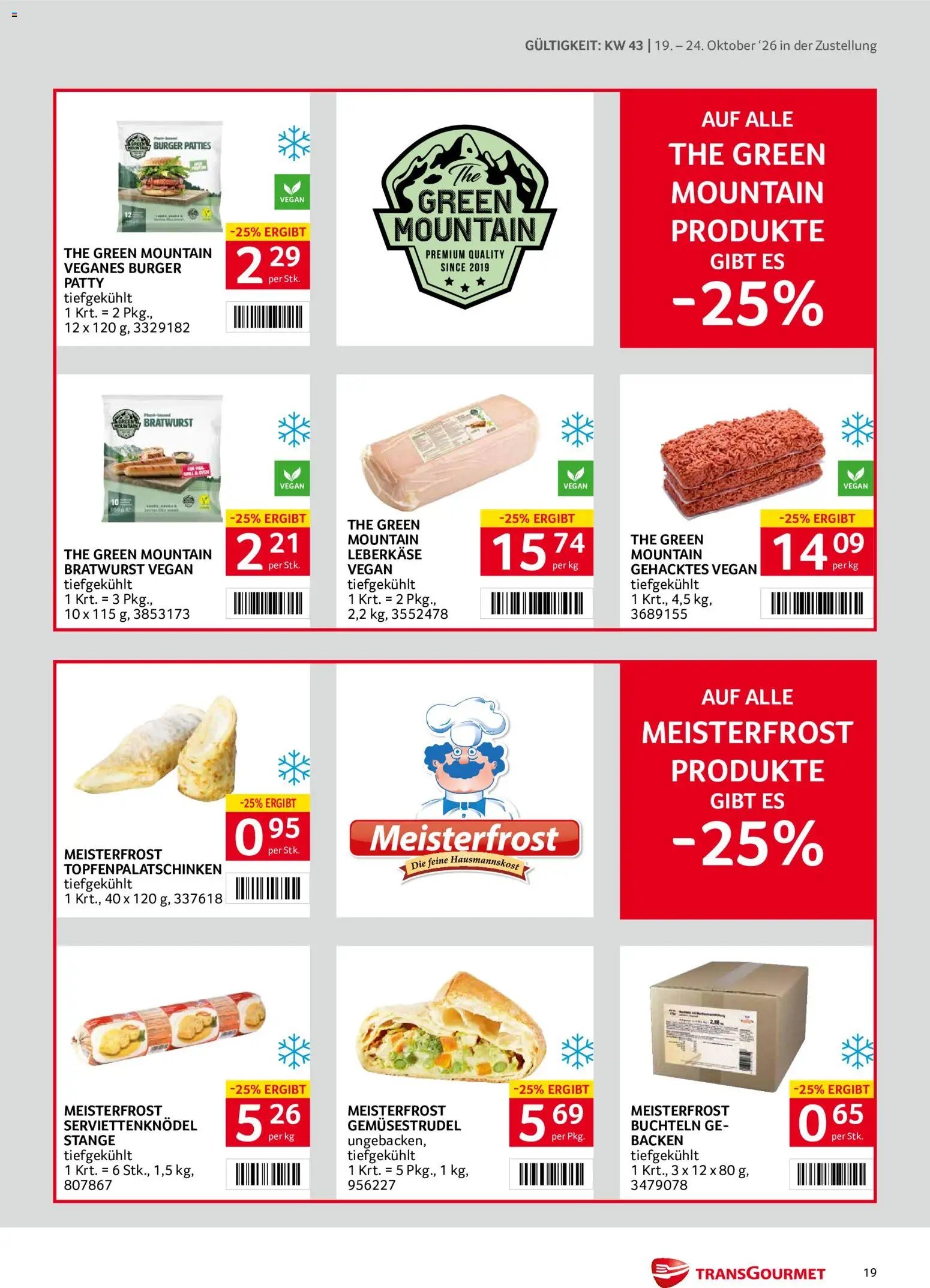 Transgourmet Flugblatt