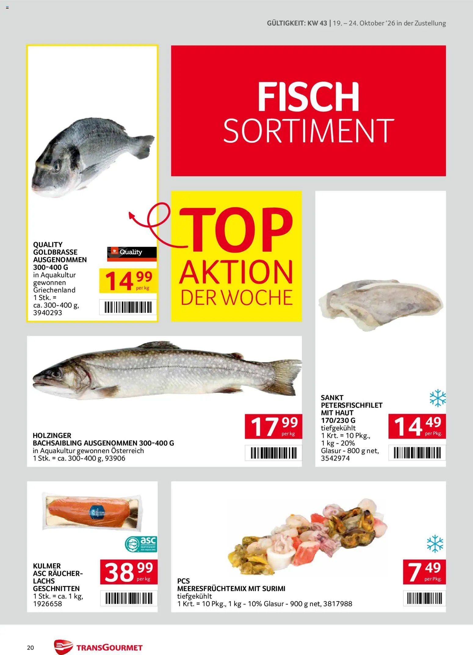 Transgourmet Flugblatt