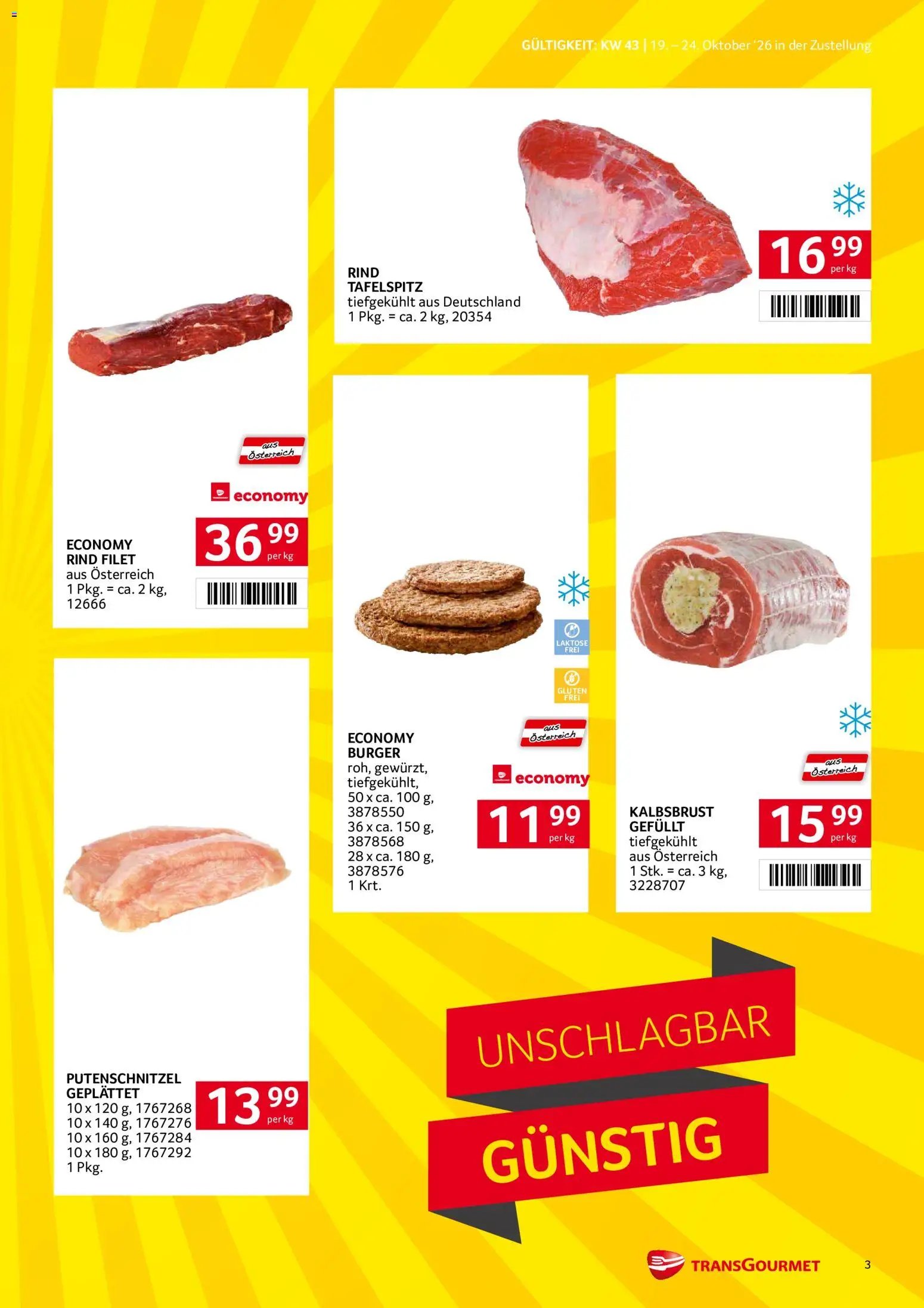Transgourmet Flugblatt