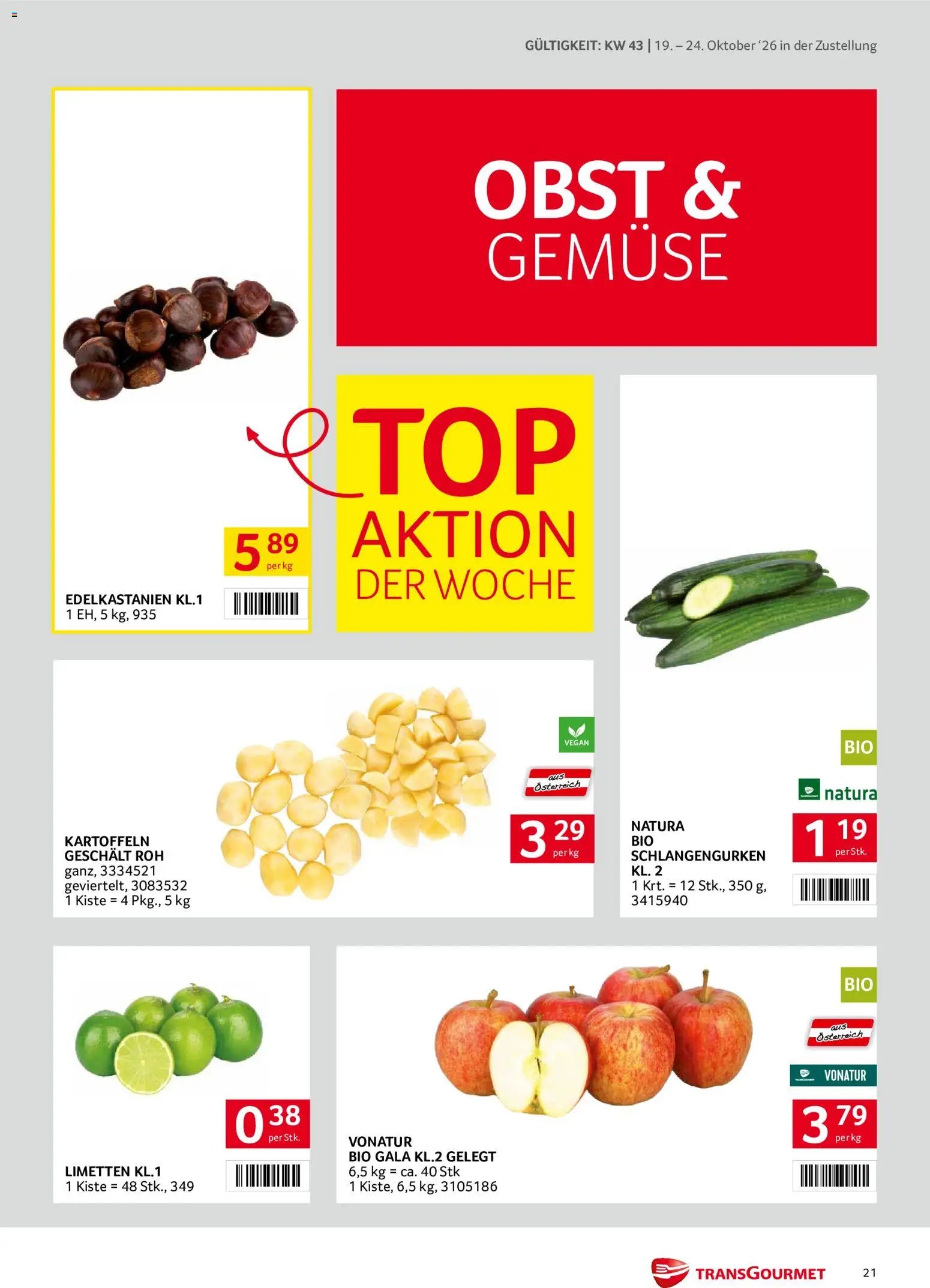 Transgourmet Flugblatt