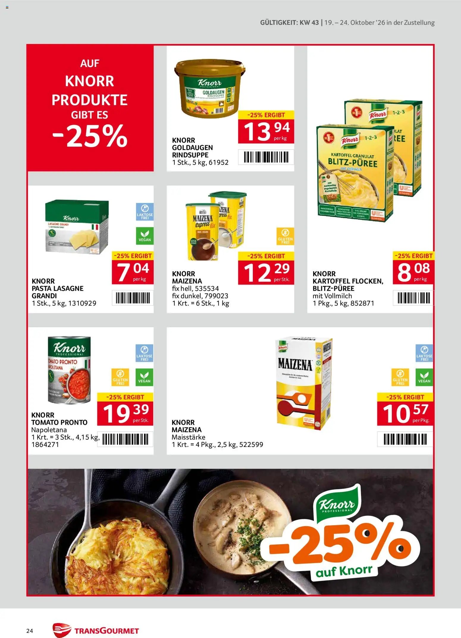 Transgourmet Flugblatt