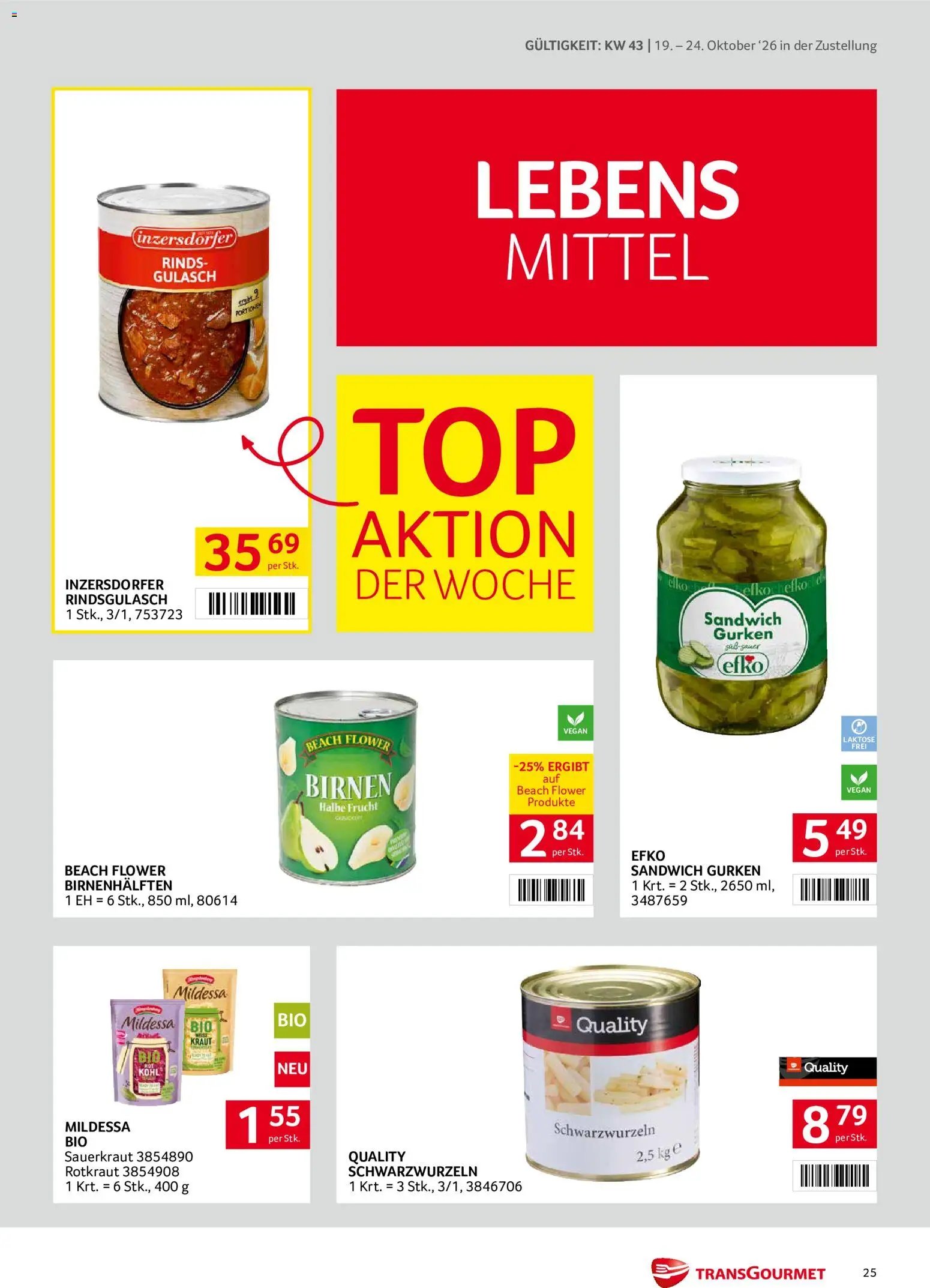 Transgourmet Flugblatt