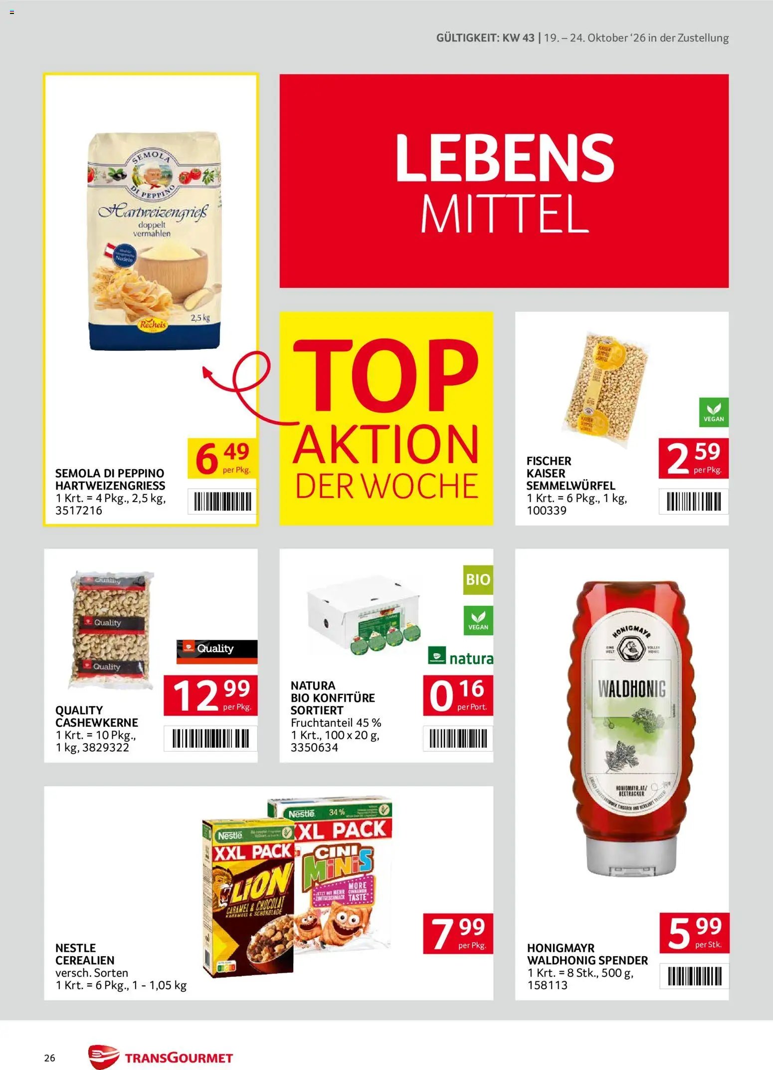 Transgourmet Flugblatt