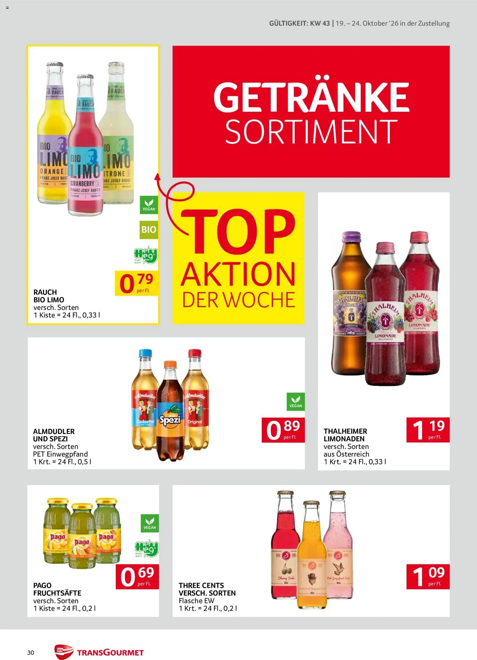 Transgourmet Flugblatt