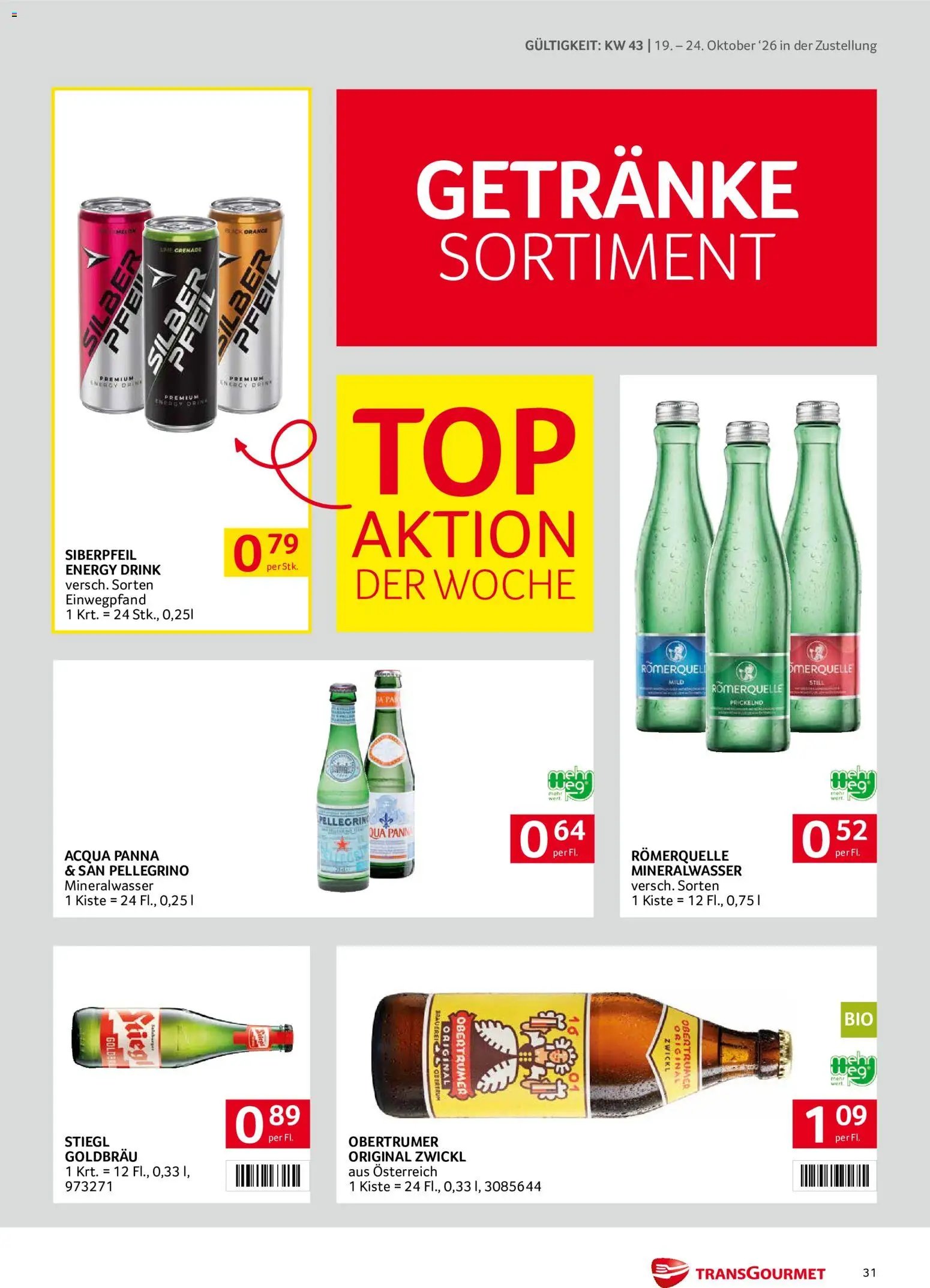 Transgourmet Flugblatt