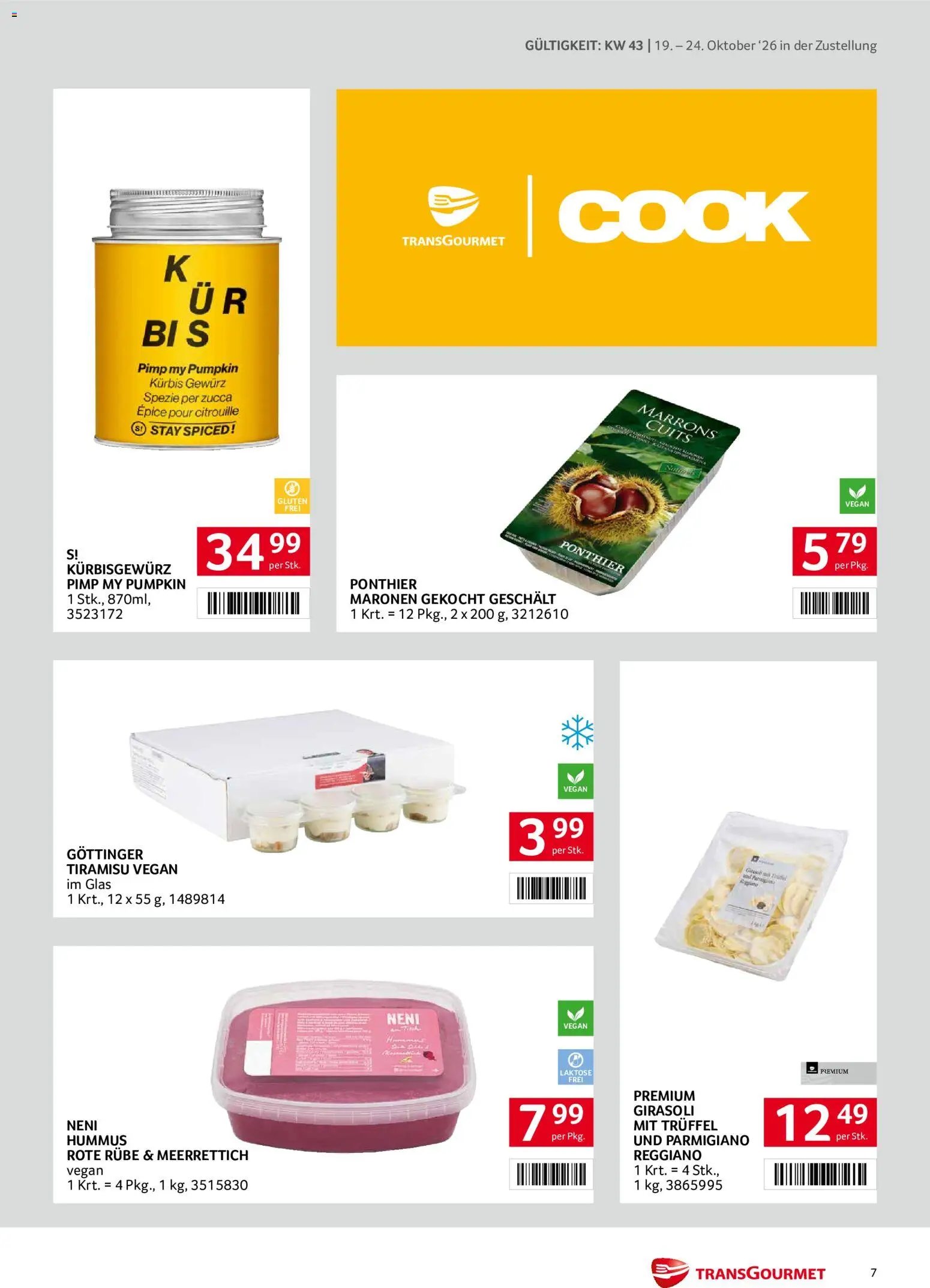 Transgourmet Flugblatt