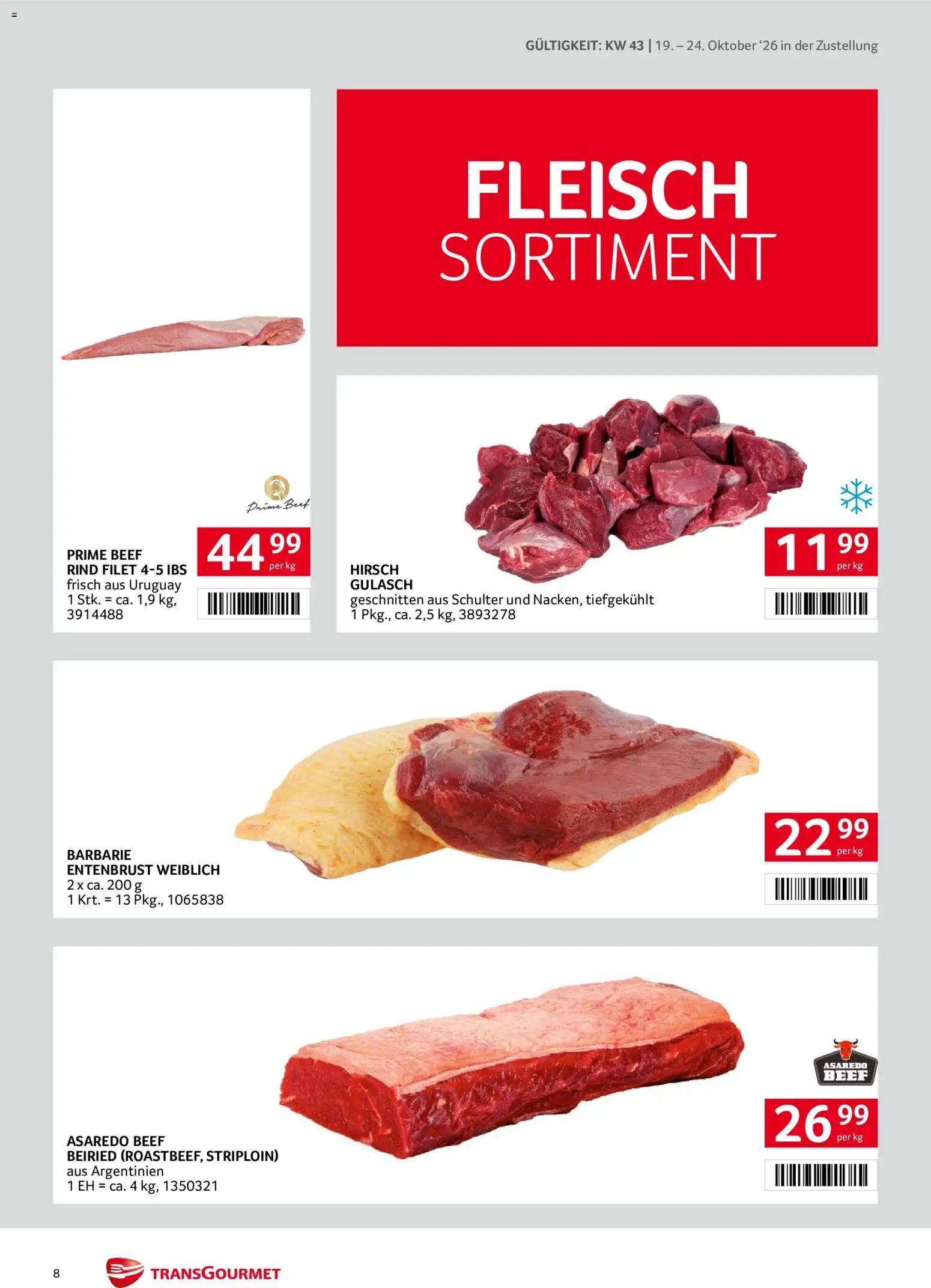 Transgourmet Flugblatt