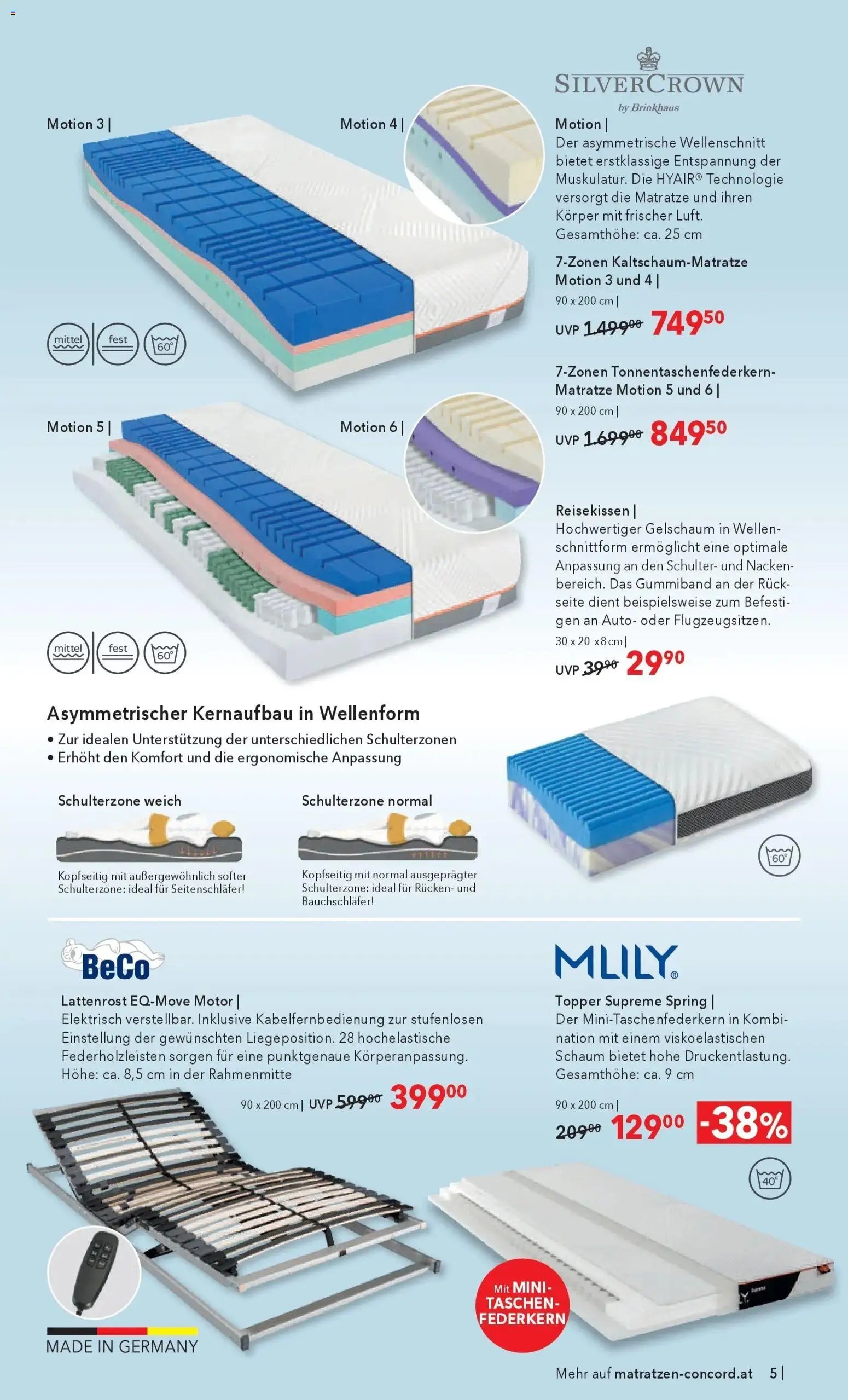 Matratzen Concord Aus Liebe zu gutem Schlaf - Innsbruck