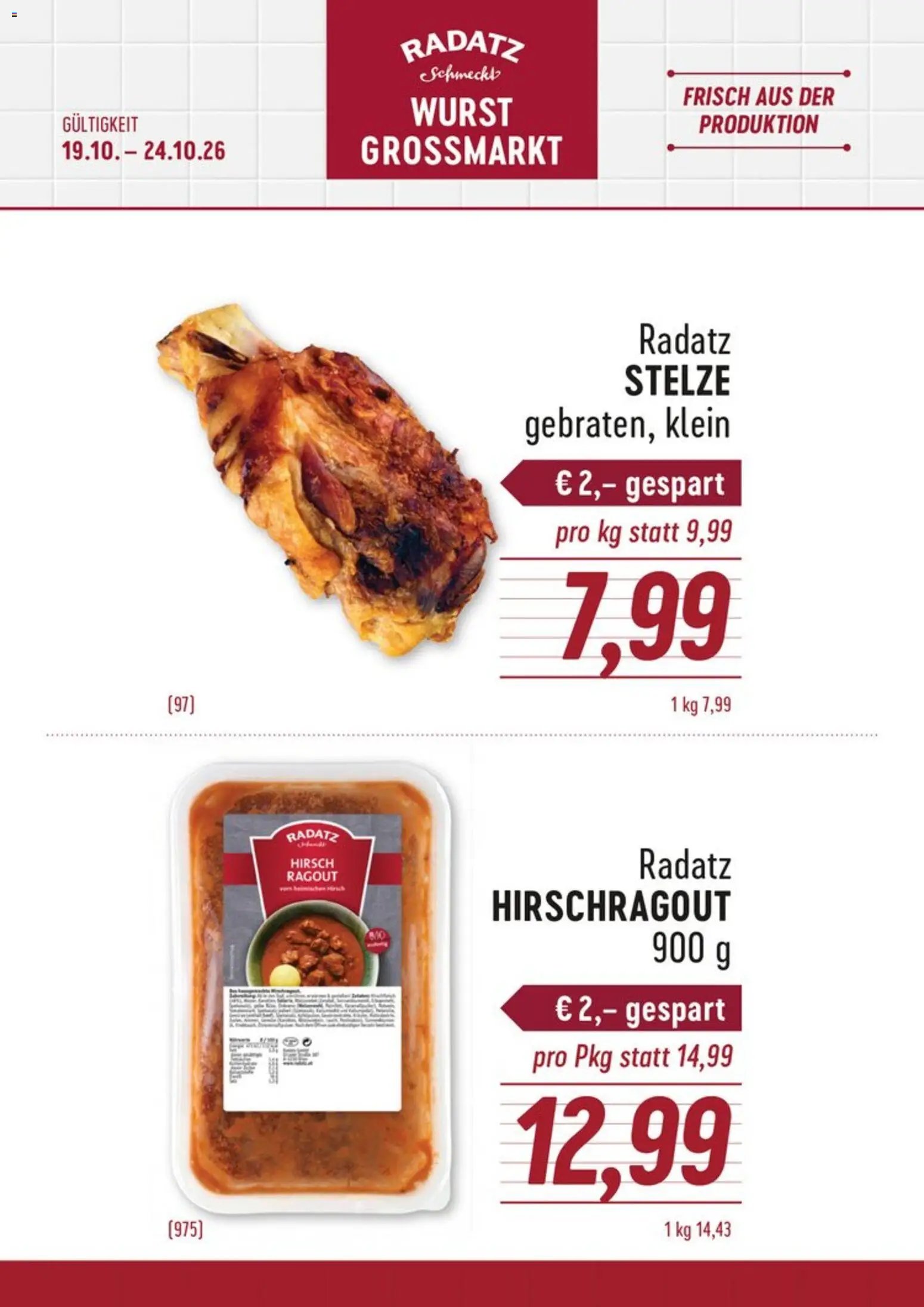 Radatz Flugblatt