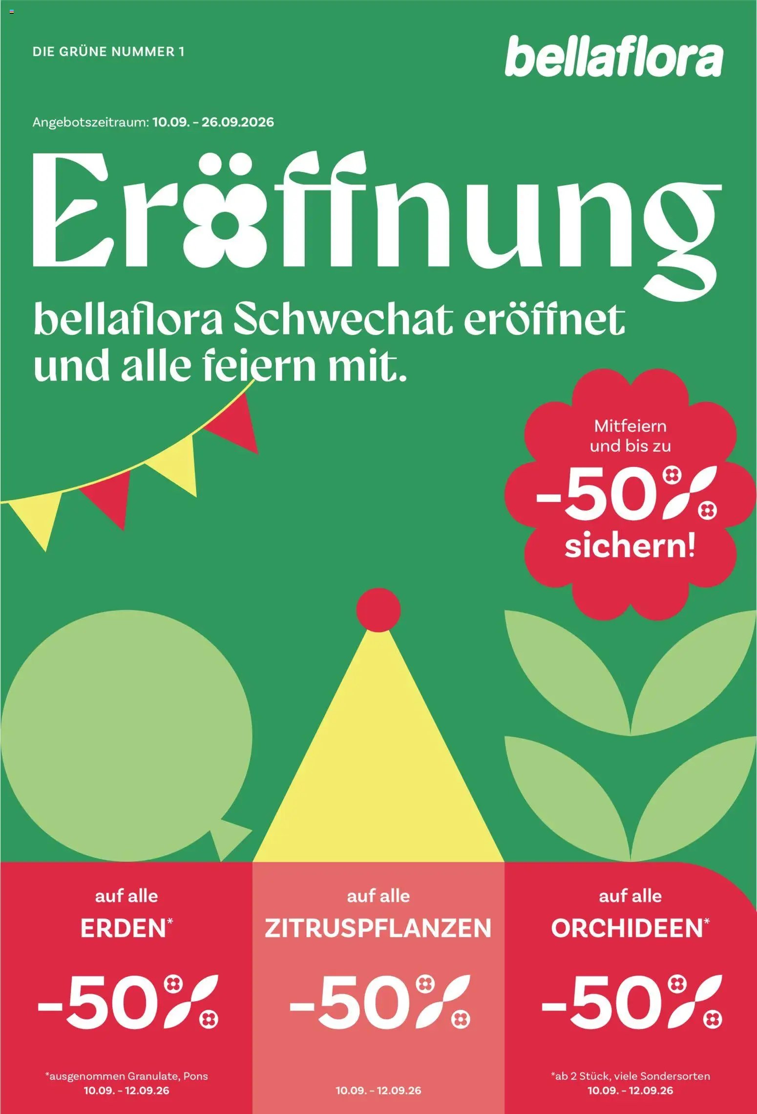 bellaflora Eröffnung Schwechat