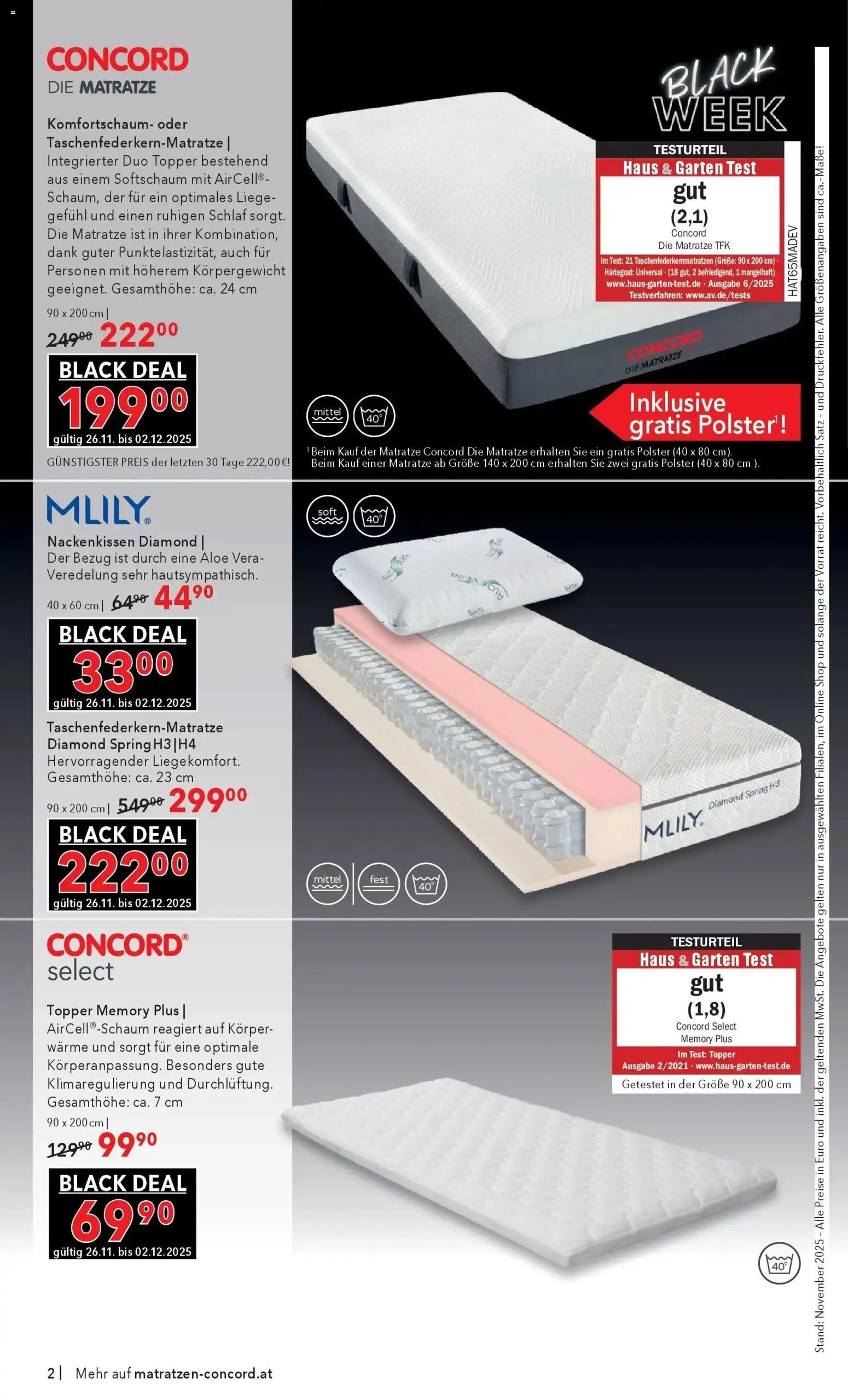 Matratzen Concord Freistadt