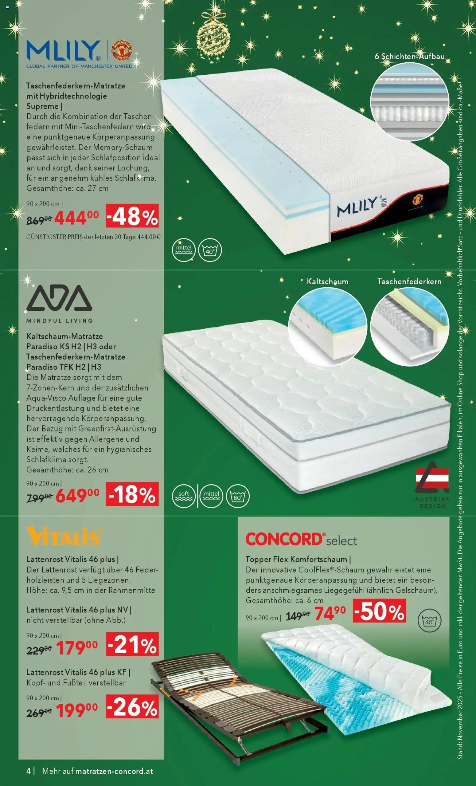 Matratzen Concord Freistadt