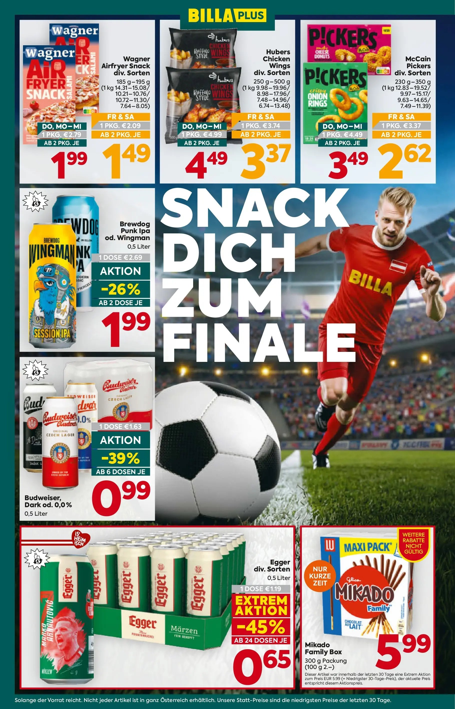 Billa Plus Flugblatt - Kärnten