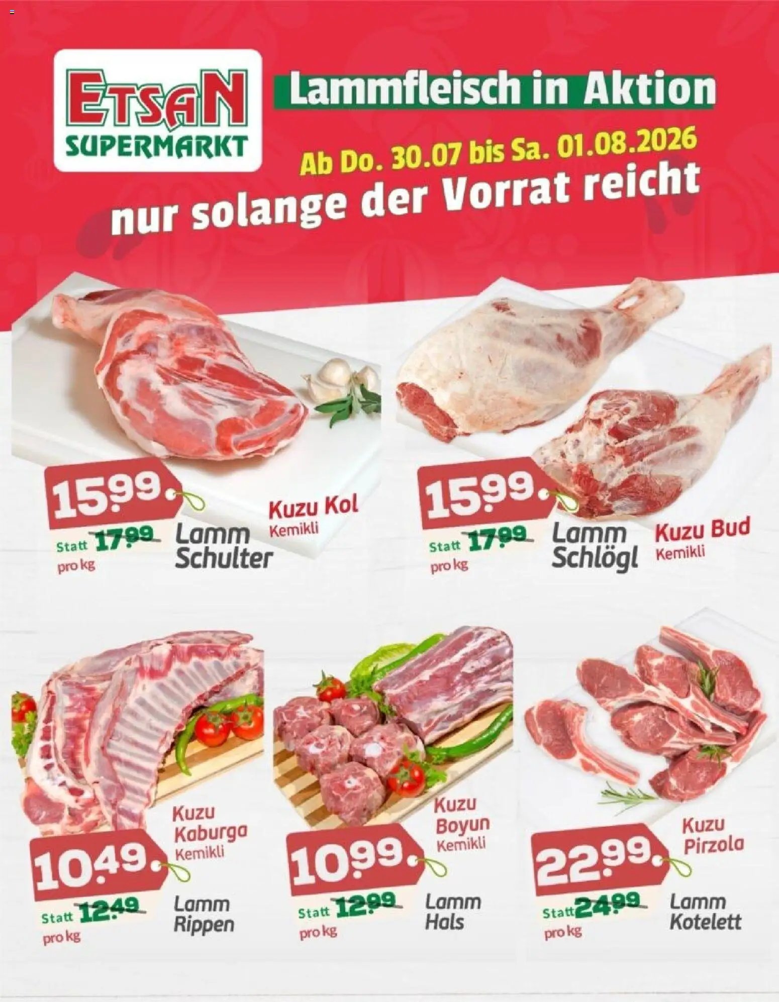 ETSAN Lammfleisch in Aktion