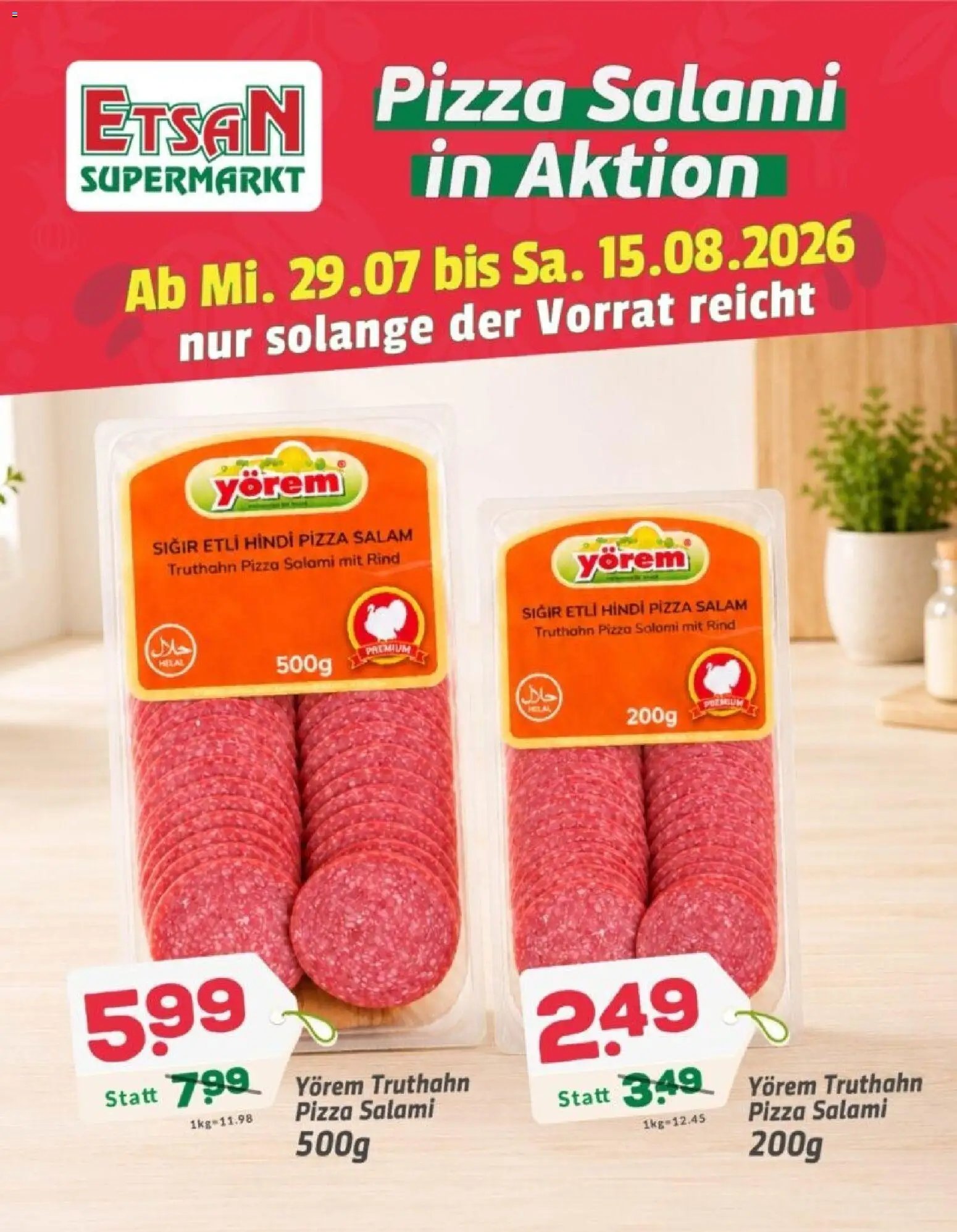 ETSAN Lammfleisch in Aktion