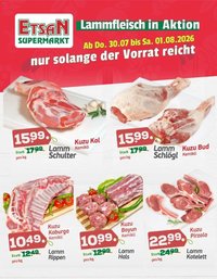 ETSAN Lammfleisch in Aktion
