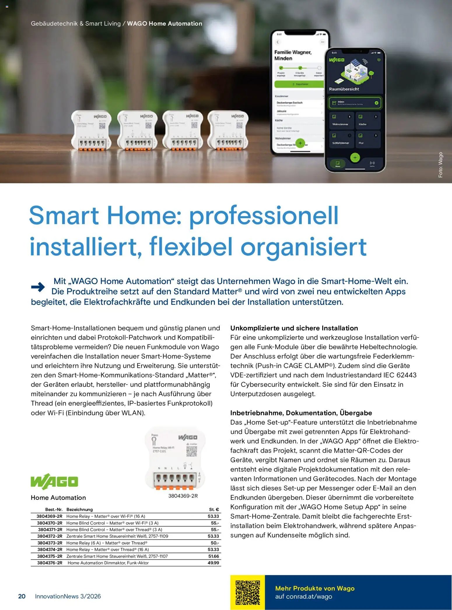 Conrad Innovation News