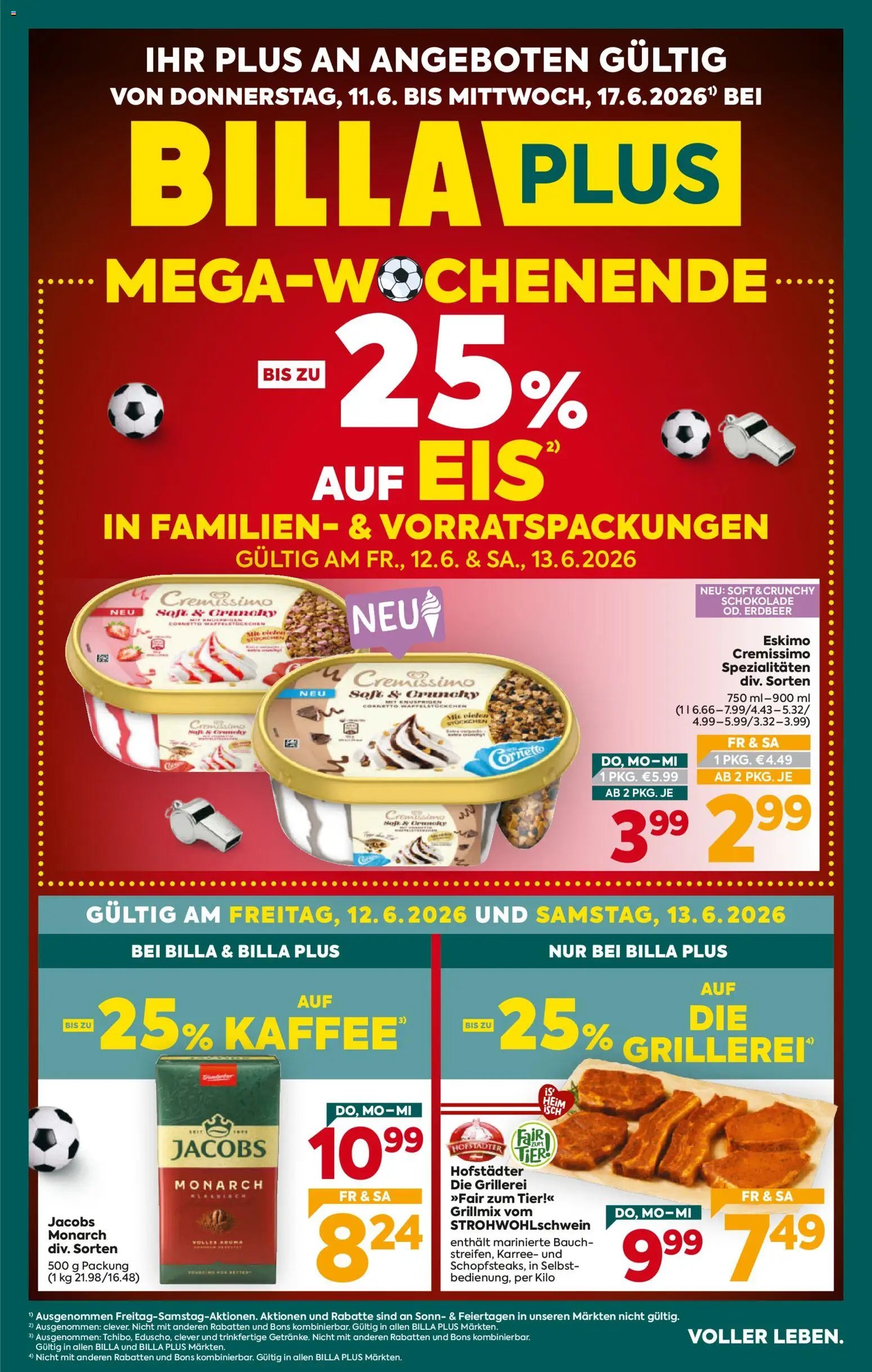 Billa Plus Flugblatt