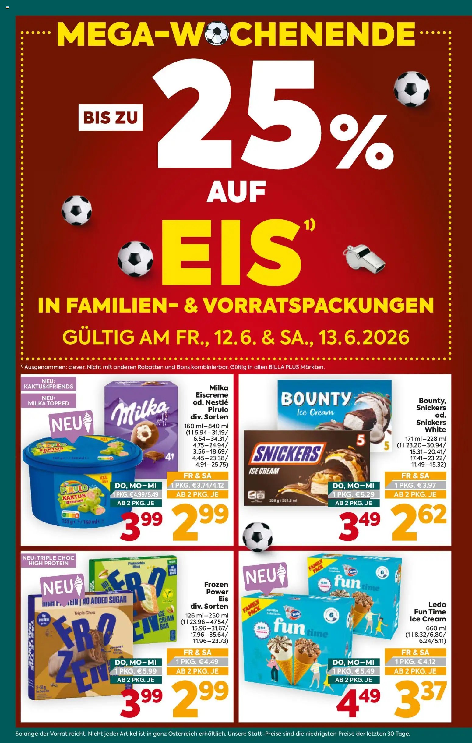 Billa Plus Flugblatt