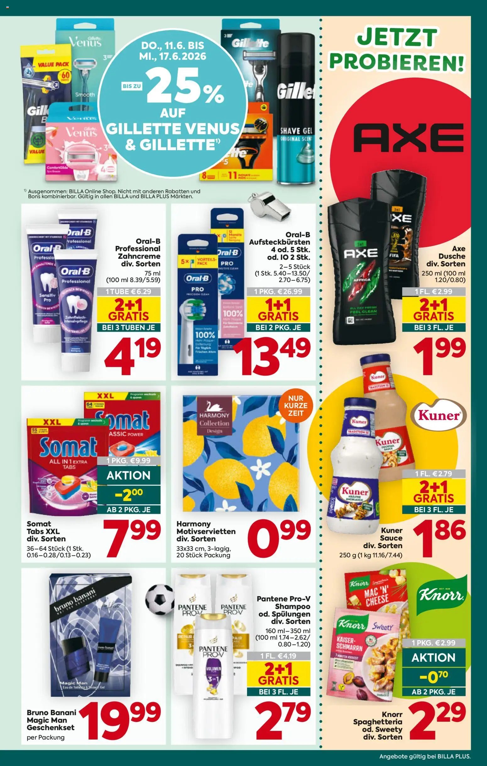 Billa Plus Flugblatt