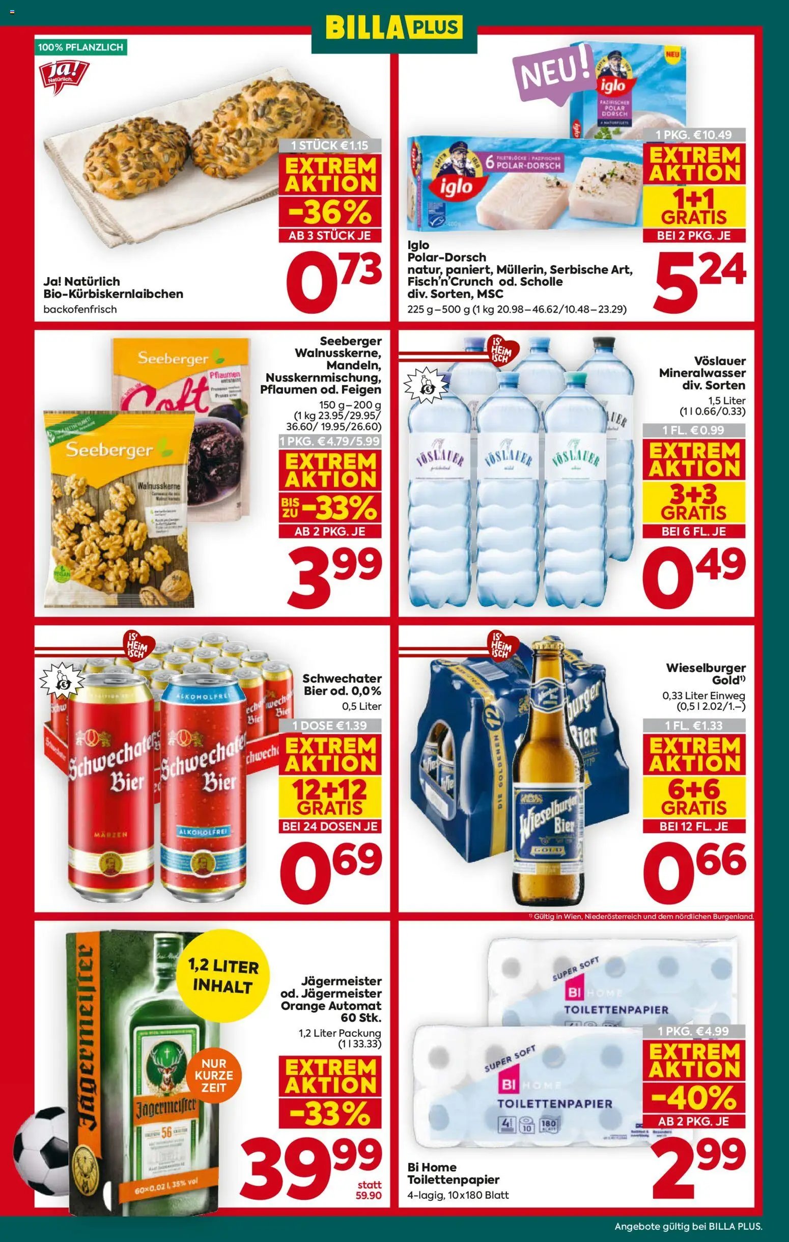 Billa Plus Flugblatt