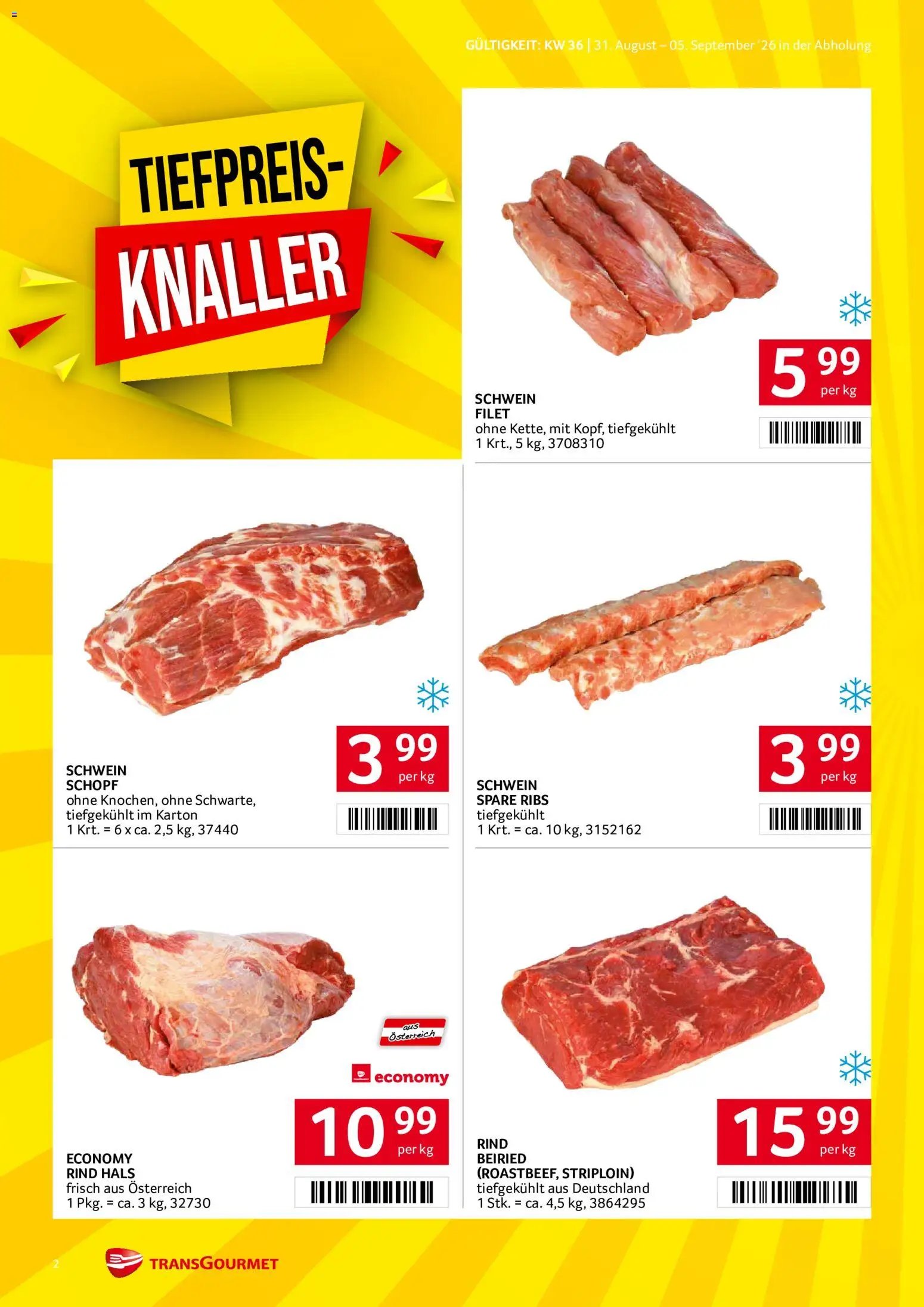 Transgourmet Flugblatt