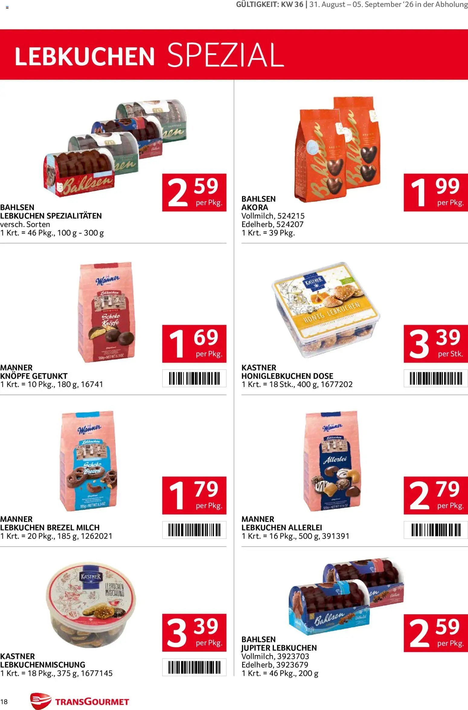 Transgourmet Flugblatt