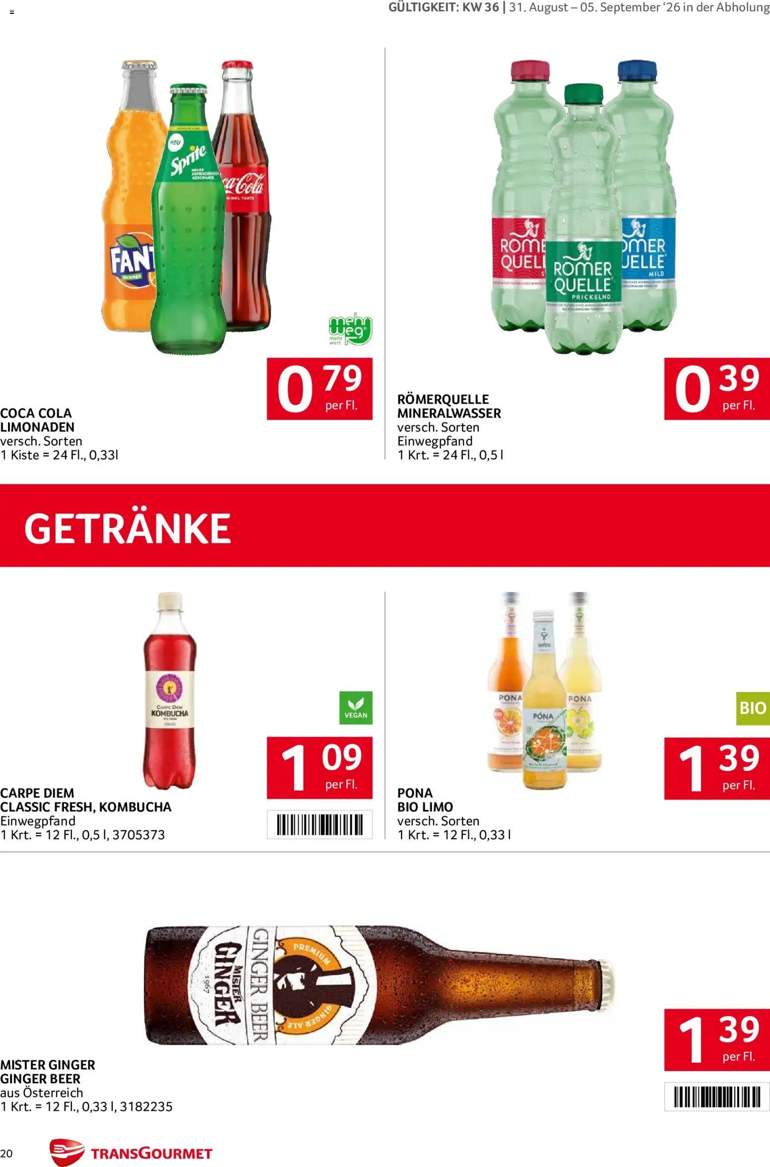 Transgourmet Flugblatt