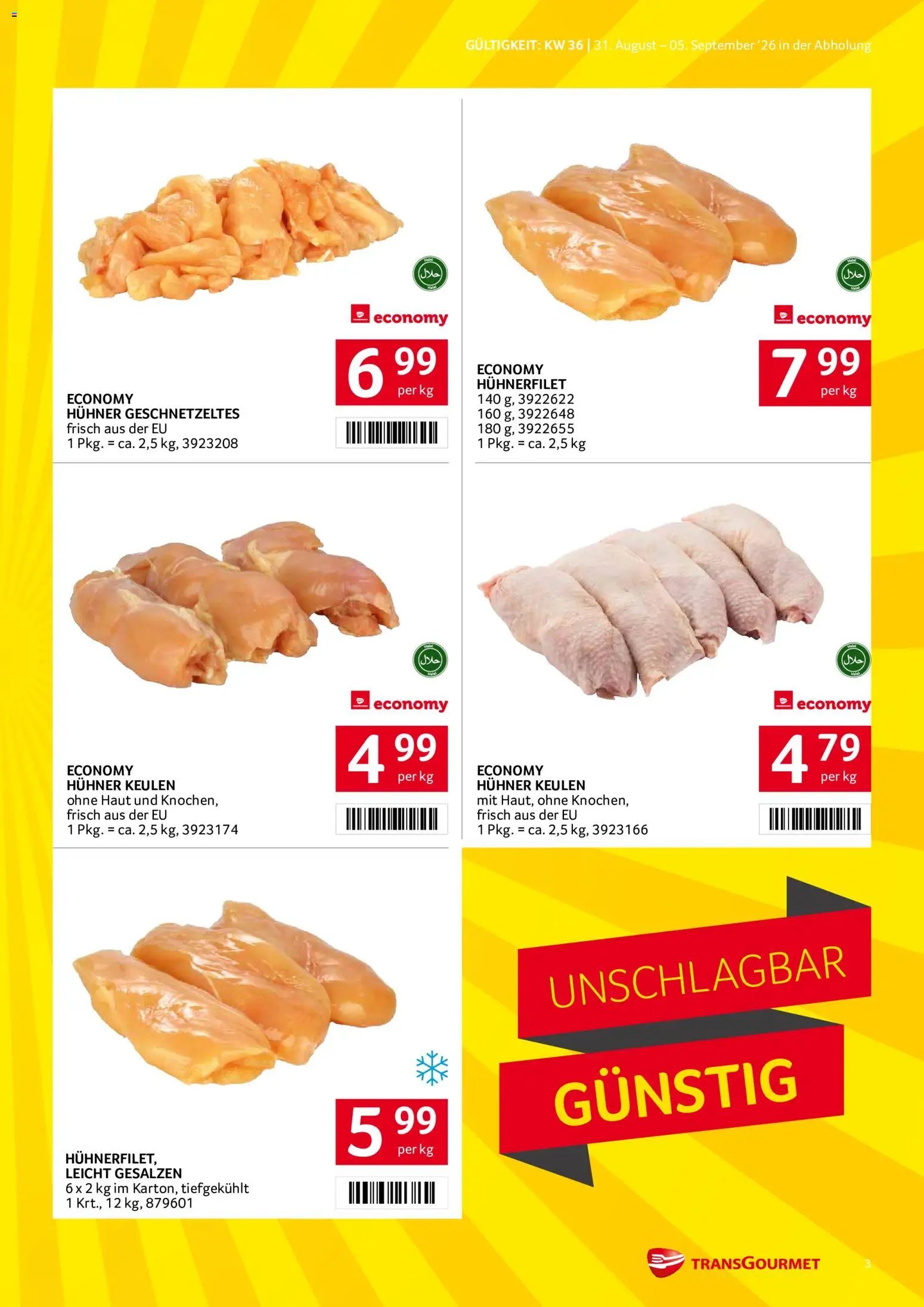 Transgourmet Flugblatt