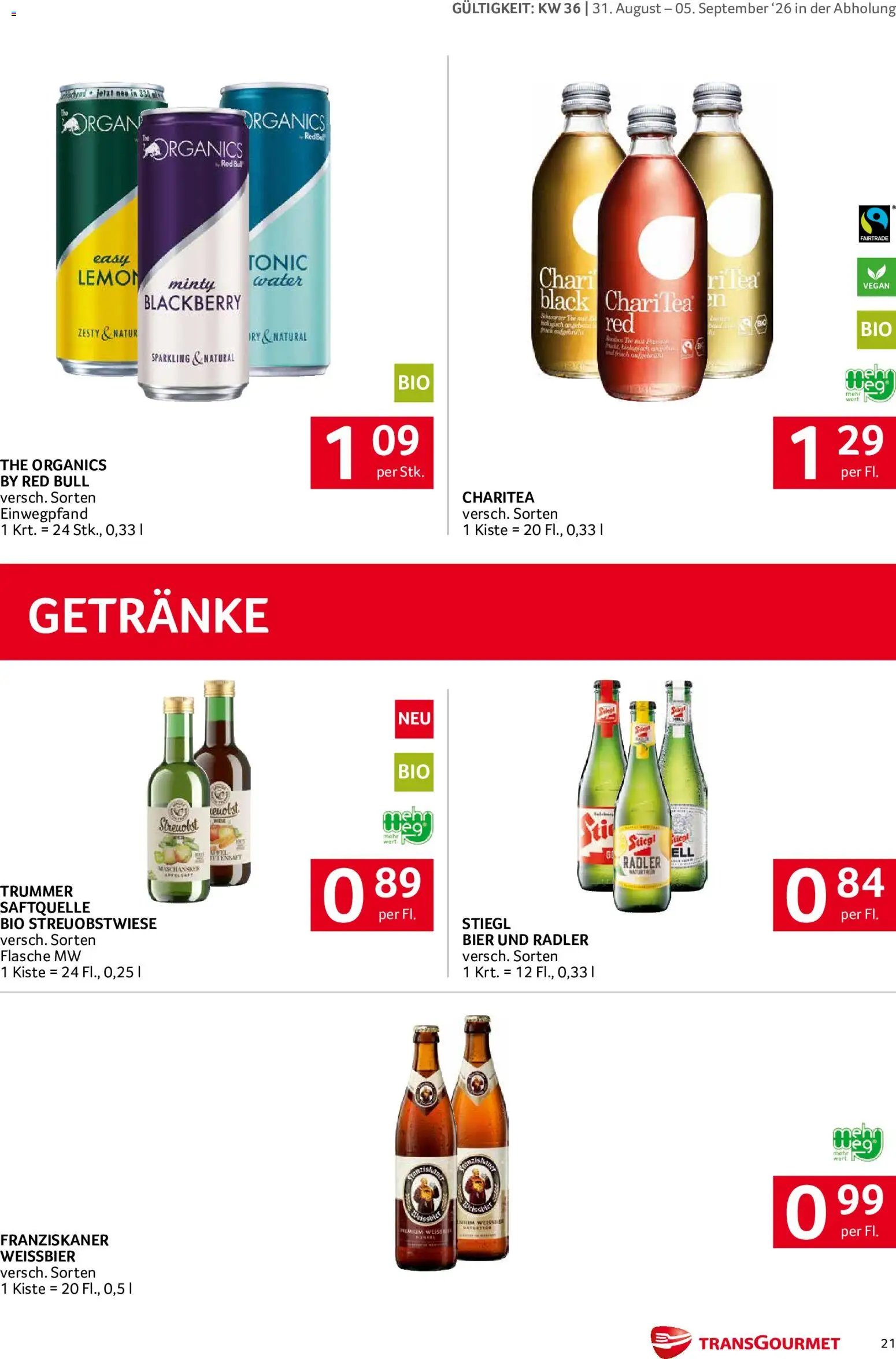 Transgourmet Flugblatt