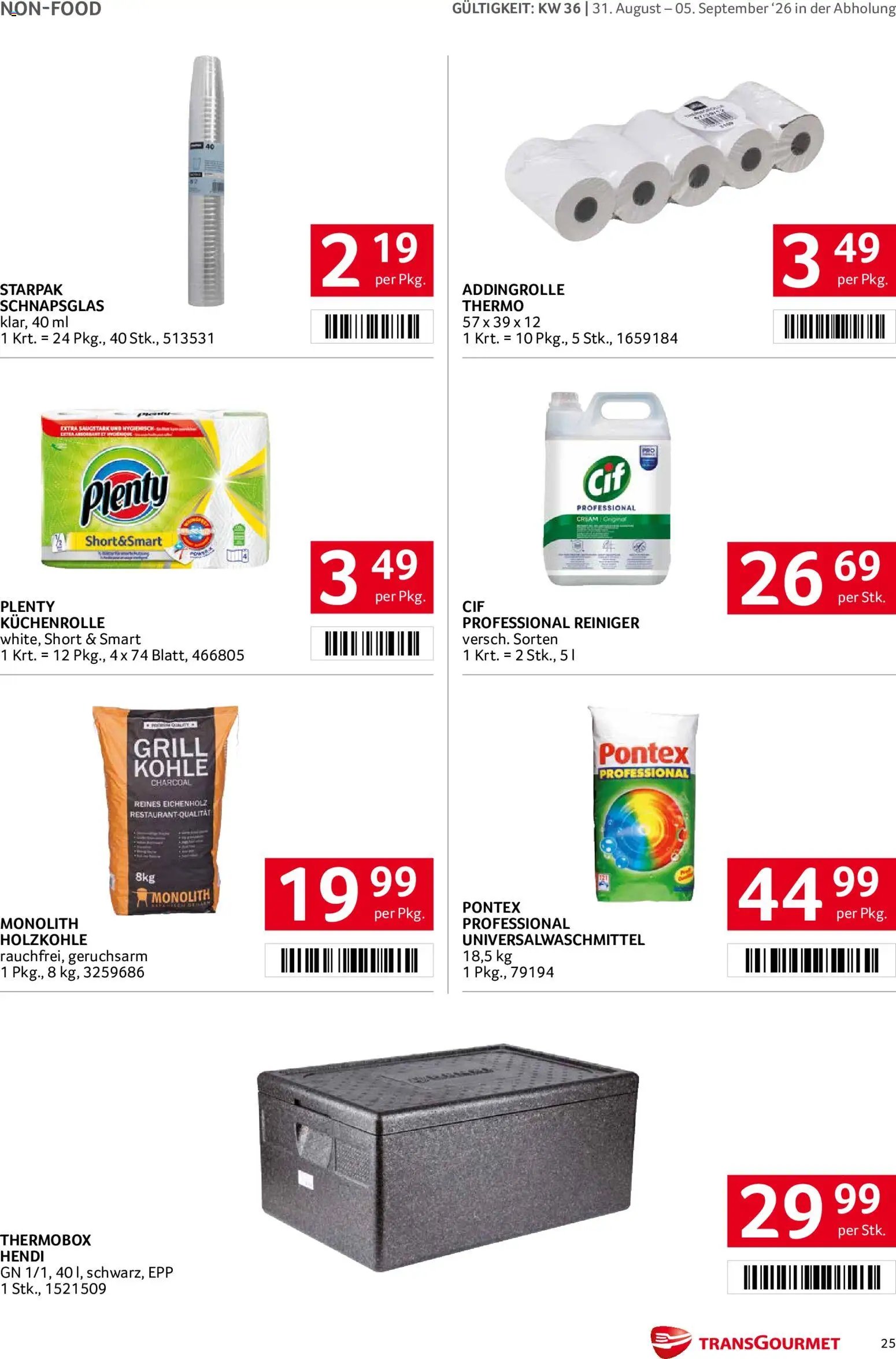 Transgourmet Flugblatt