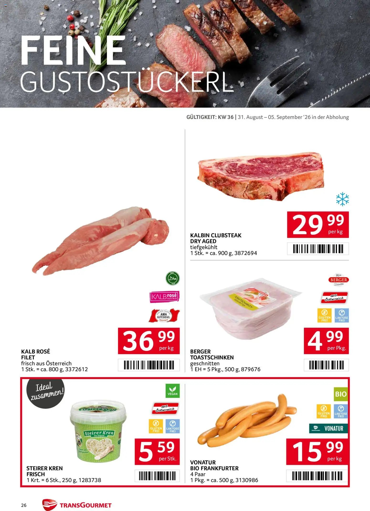 Transgourmet Flugblatt