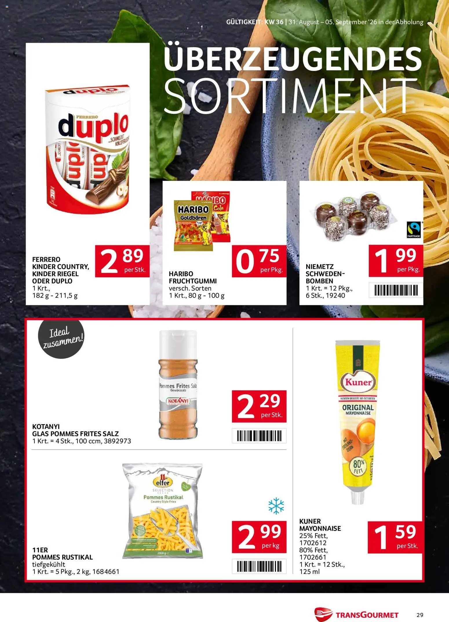 Transgourmet Flugblatt