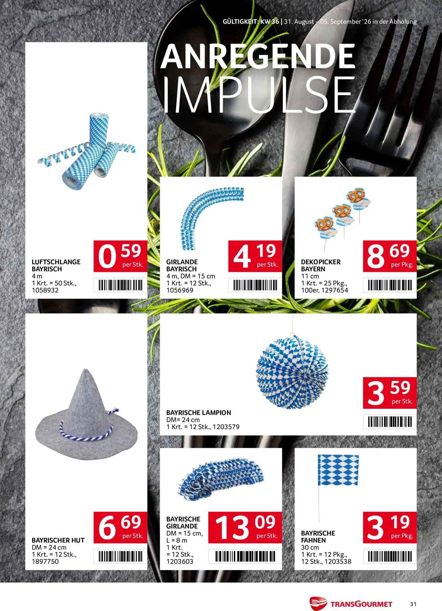 Transgourmet Flugblatt