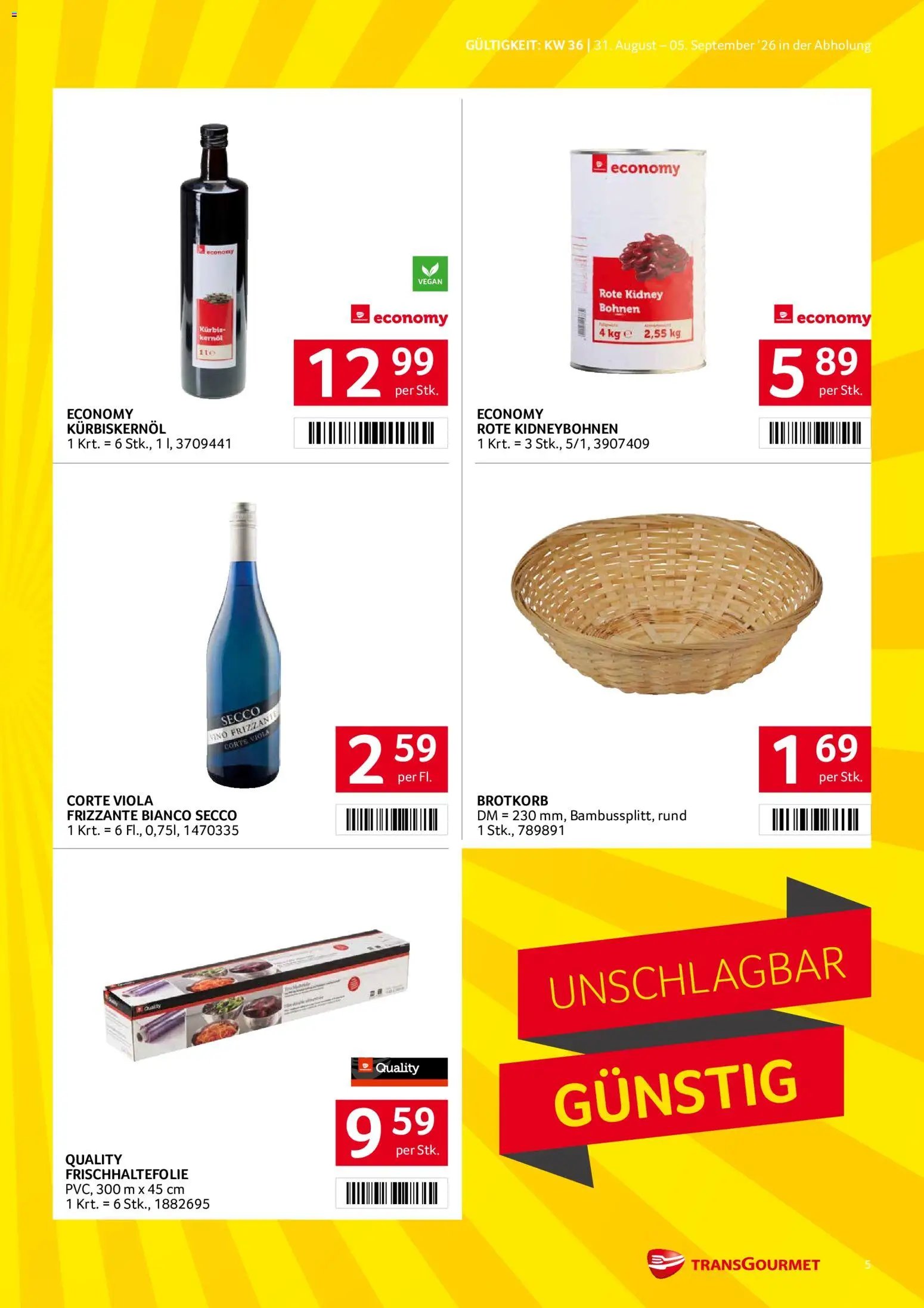 Transgourmet Flugblatt