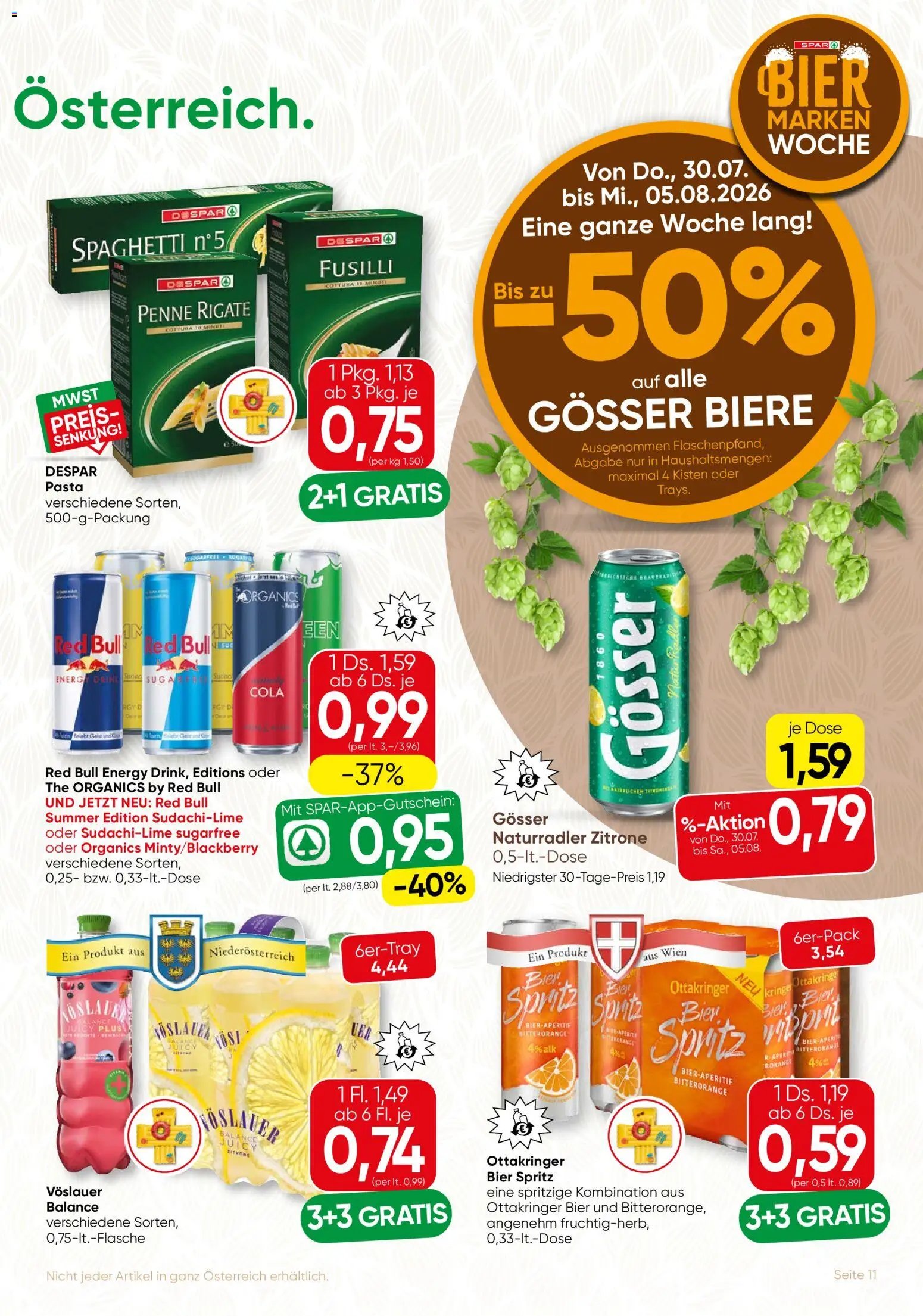 SPAR Gourmet Flugblatt