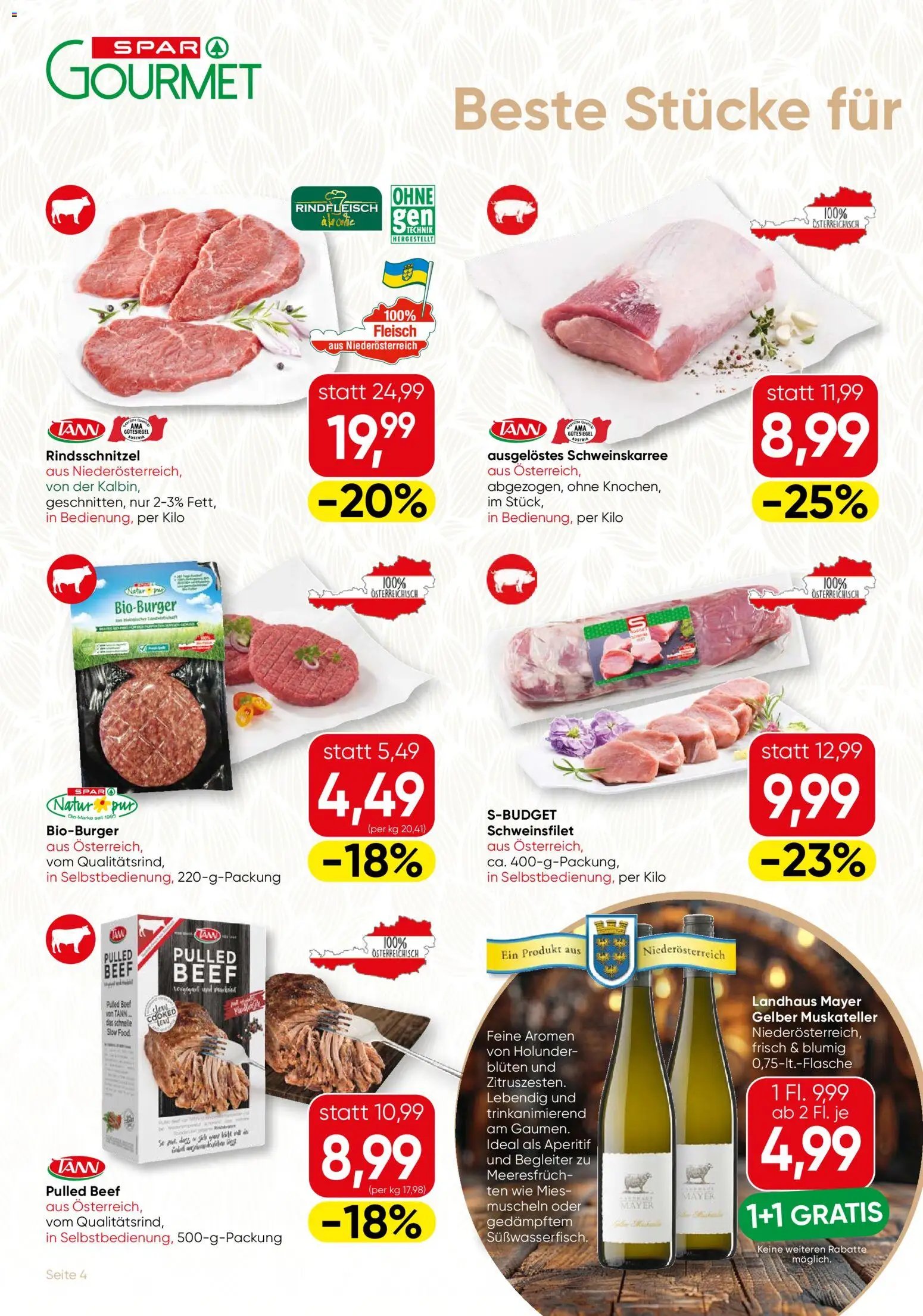 SPAR Gourmet Flugblatt