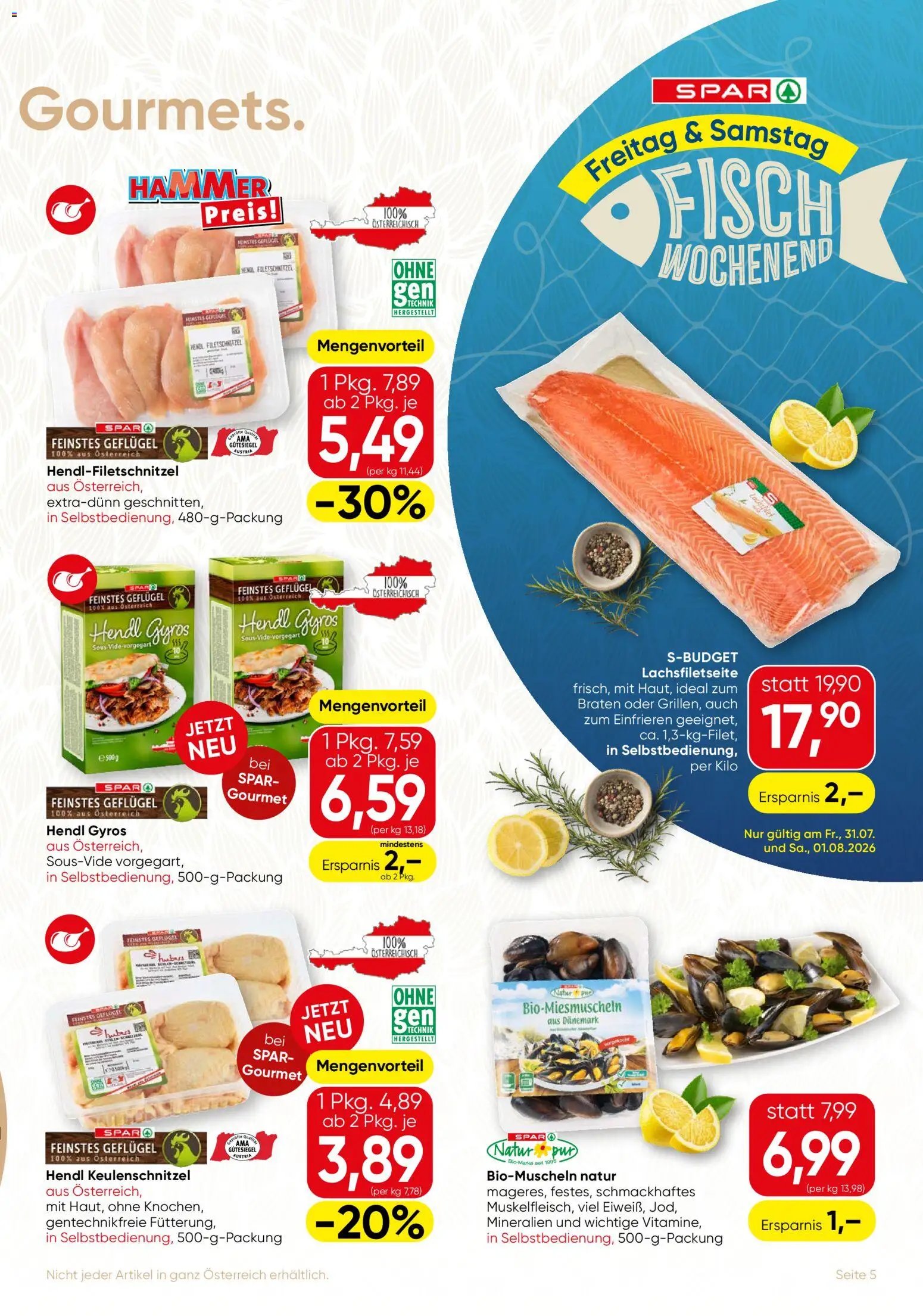 SPAR Gourmet Flugblatt