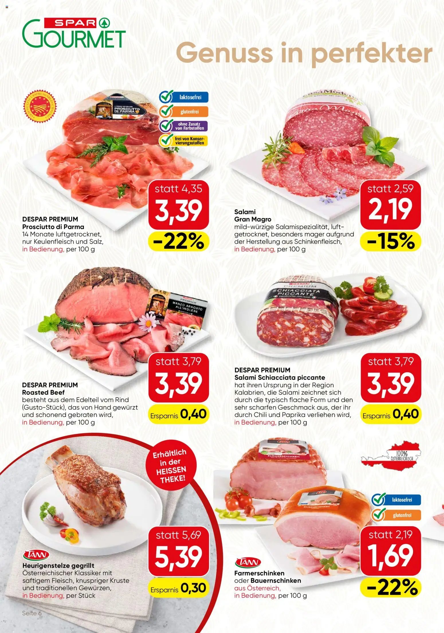 SPAR Gourmet Flugblatt