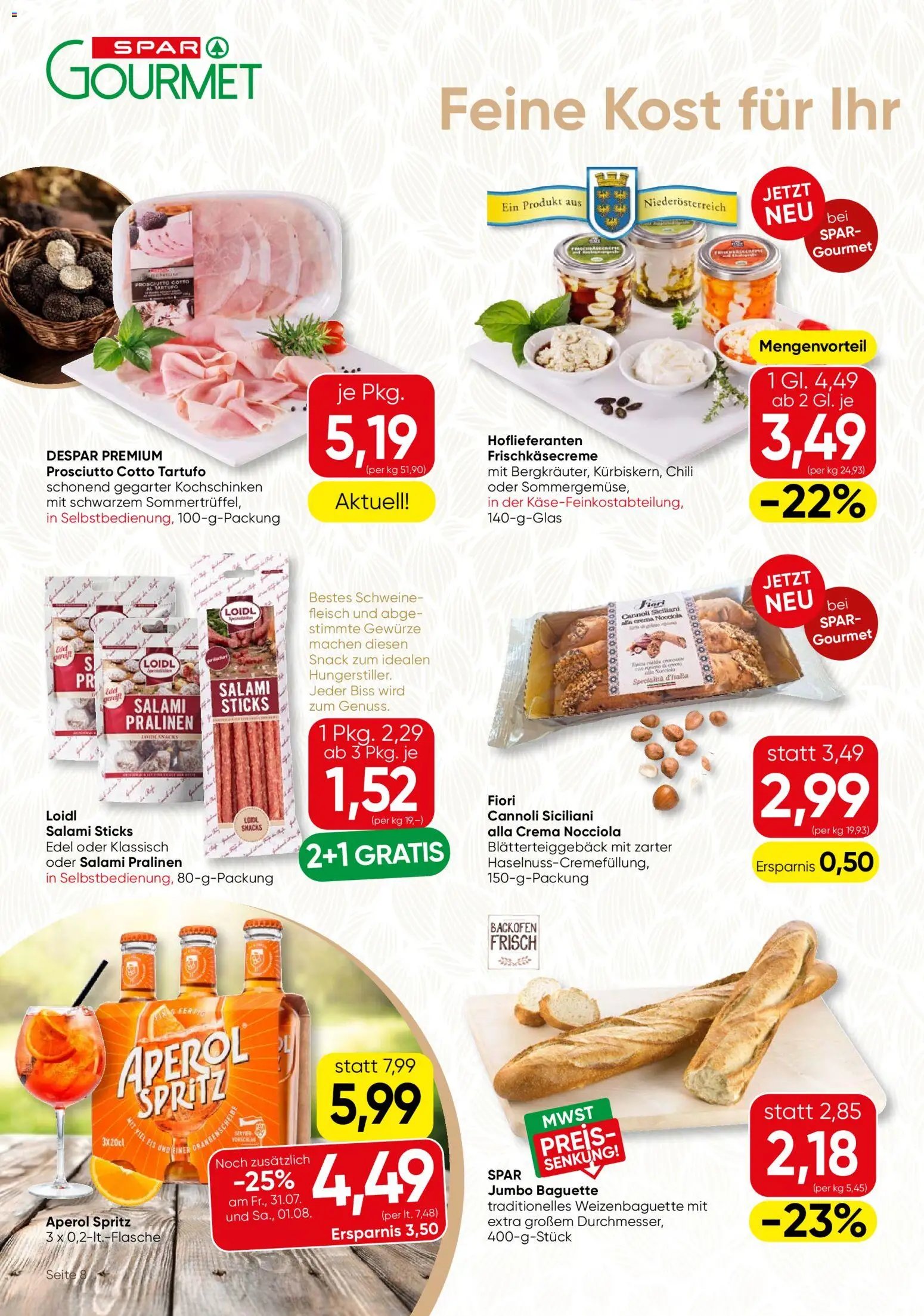 SPAR Gourmet Flugblatt