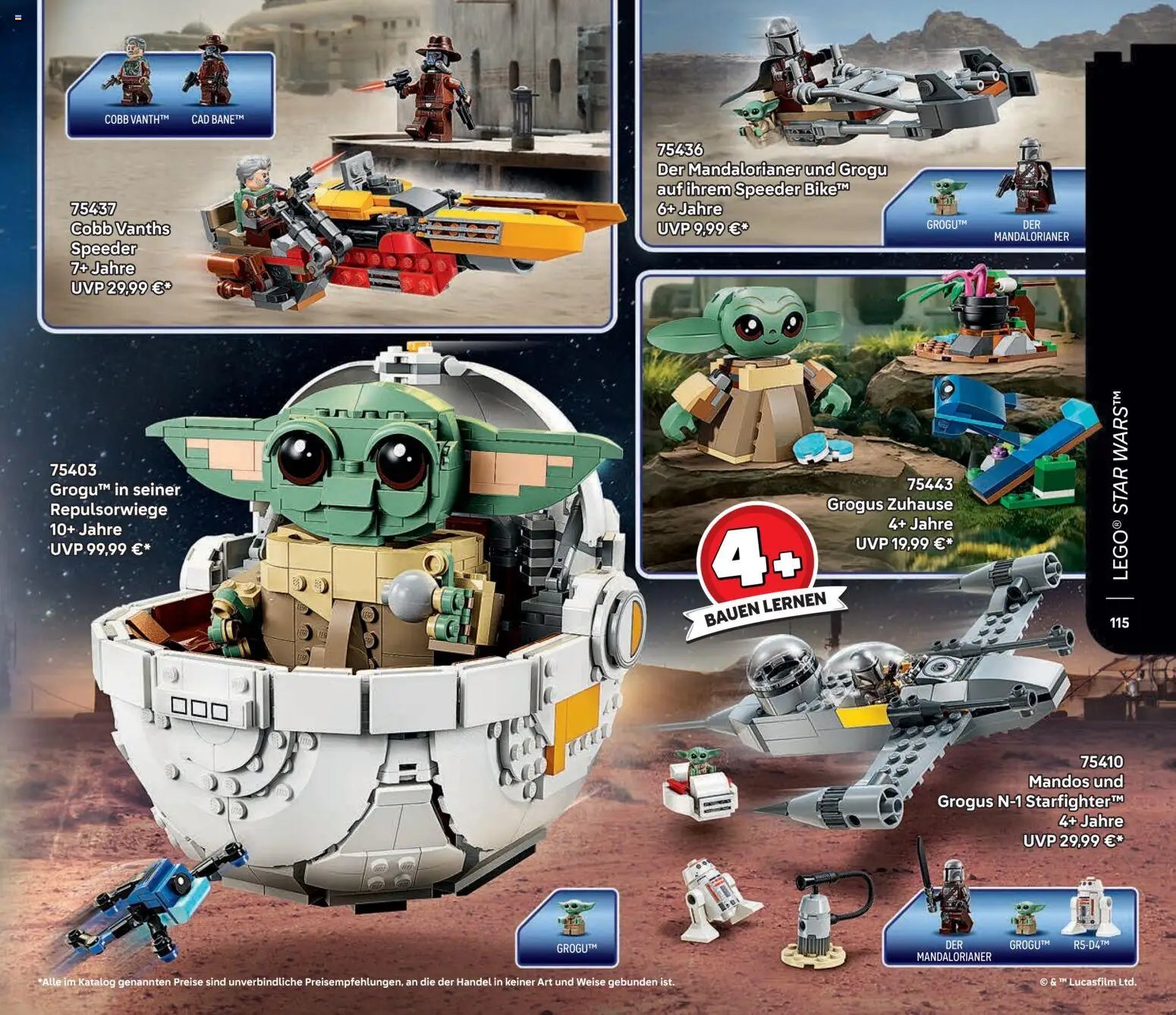 Lego Katalog Juni - Dezember