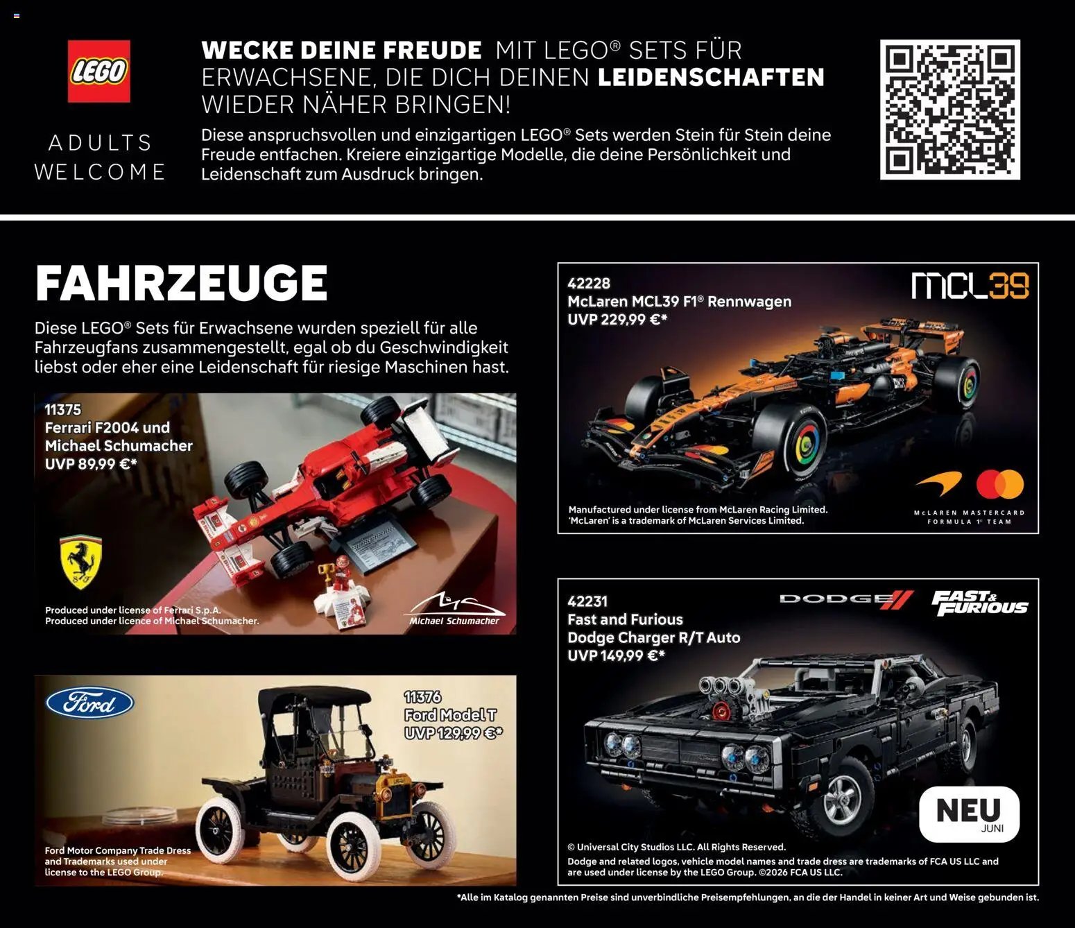 Lego Katalog Juni - Dezember