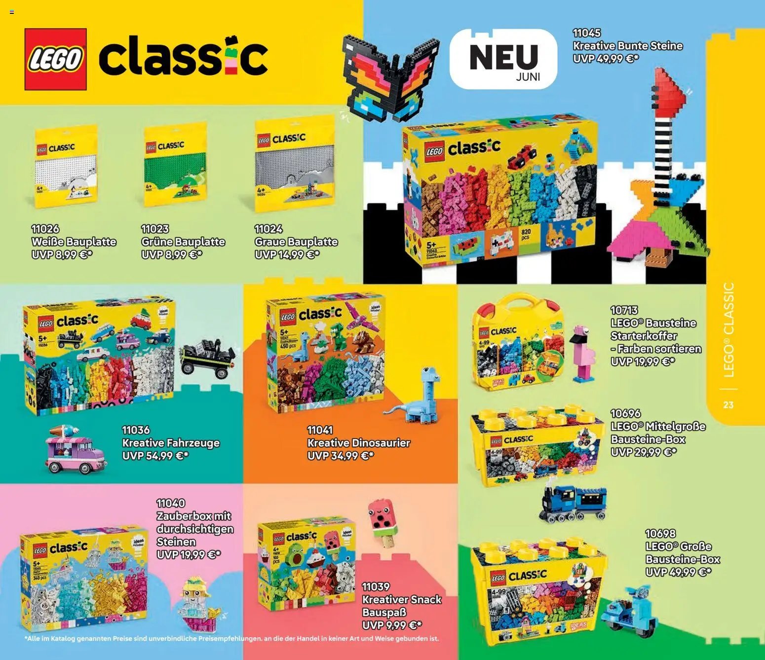 Lego Katalog Juni - Dezember