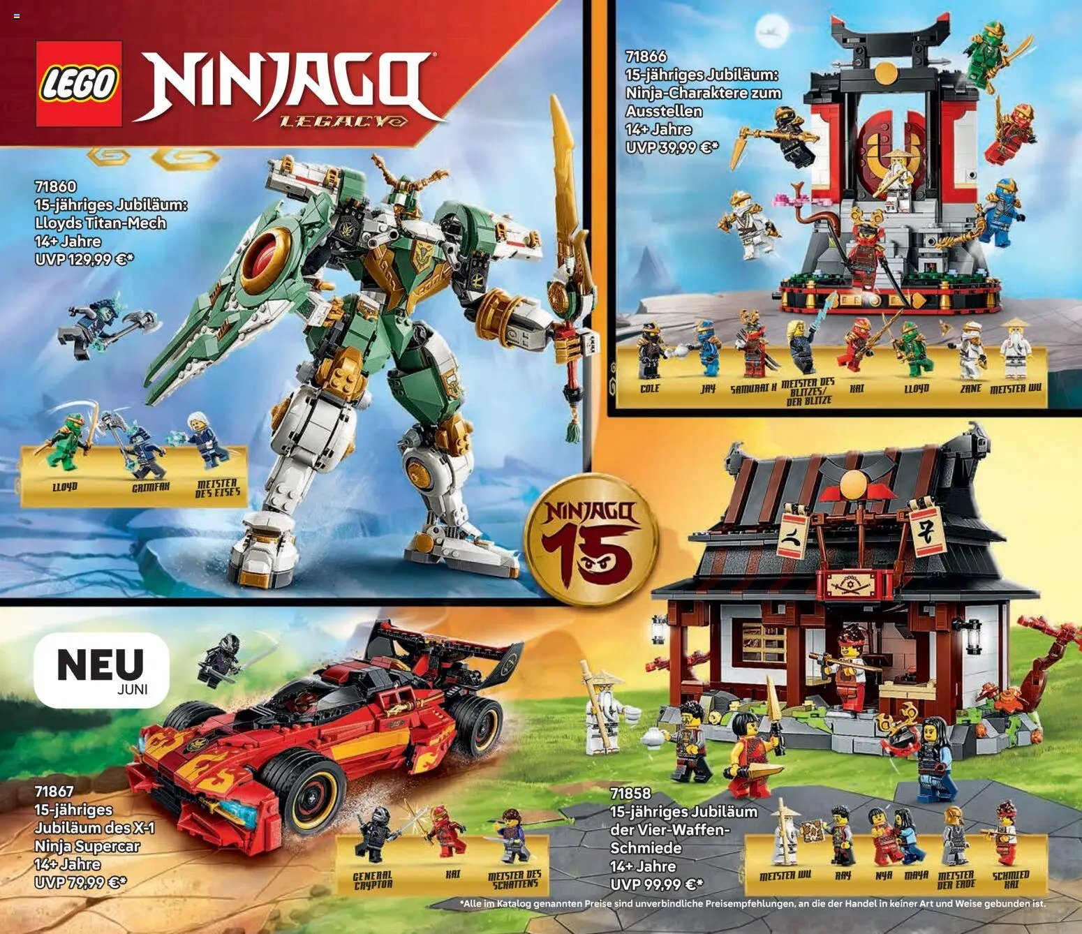 Lego Katalog Juni - Dezember
