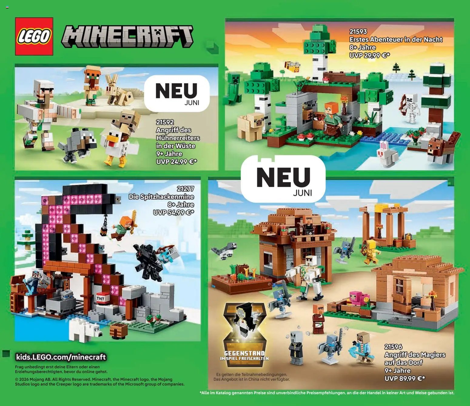 Lego Katalog Juni - Dezember